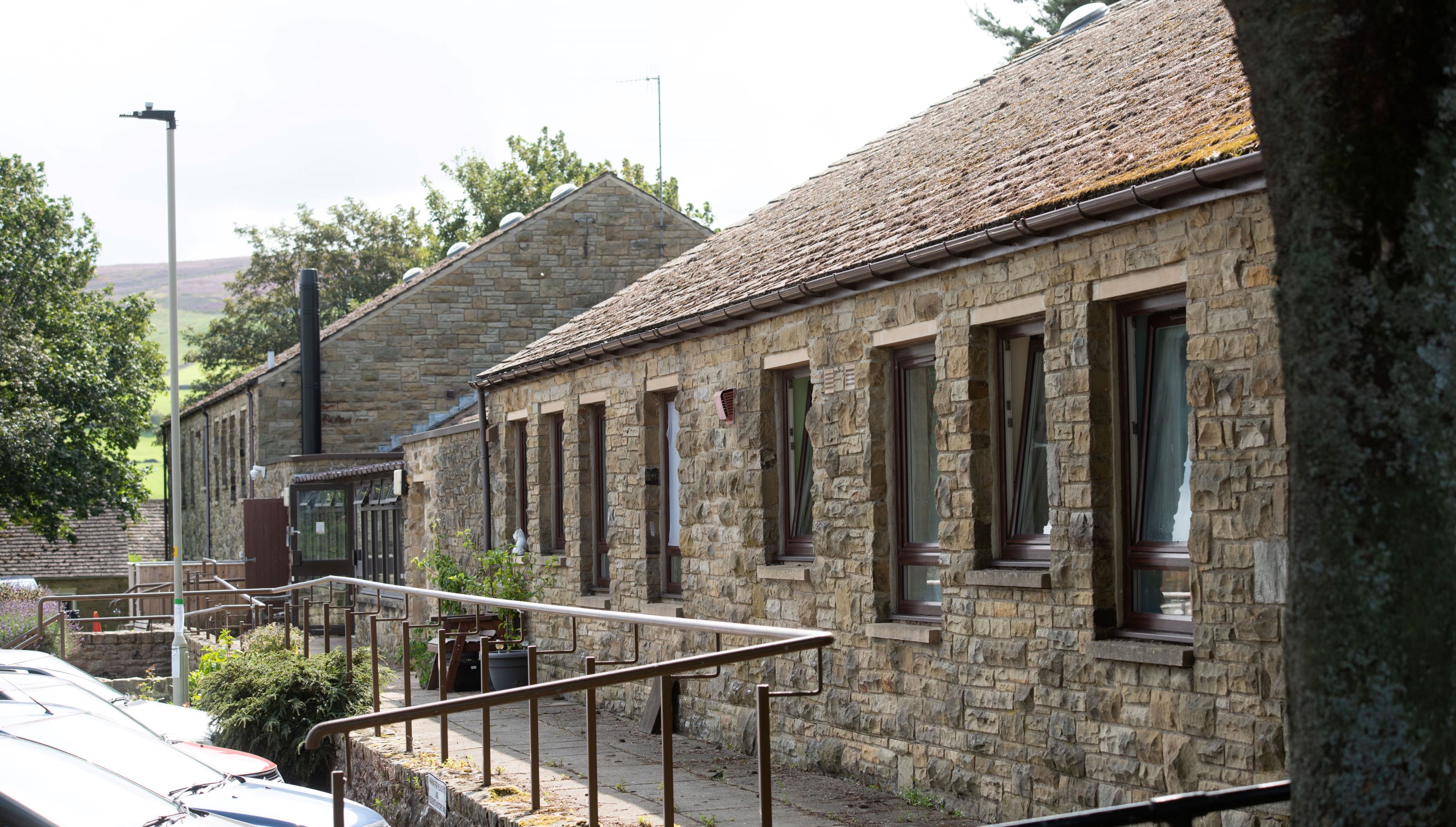 A row of houses in North Yorkshire
