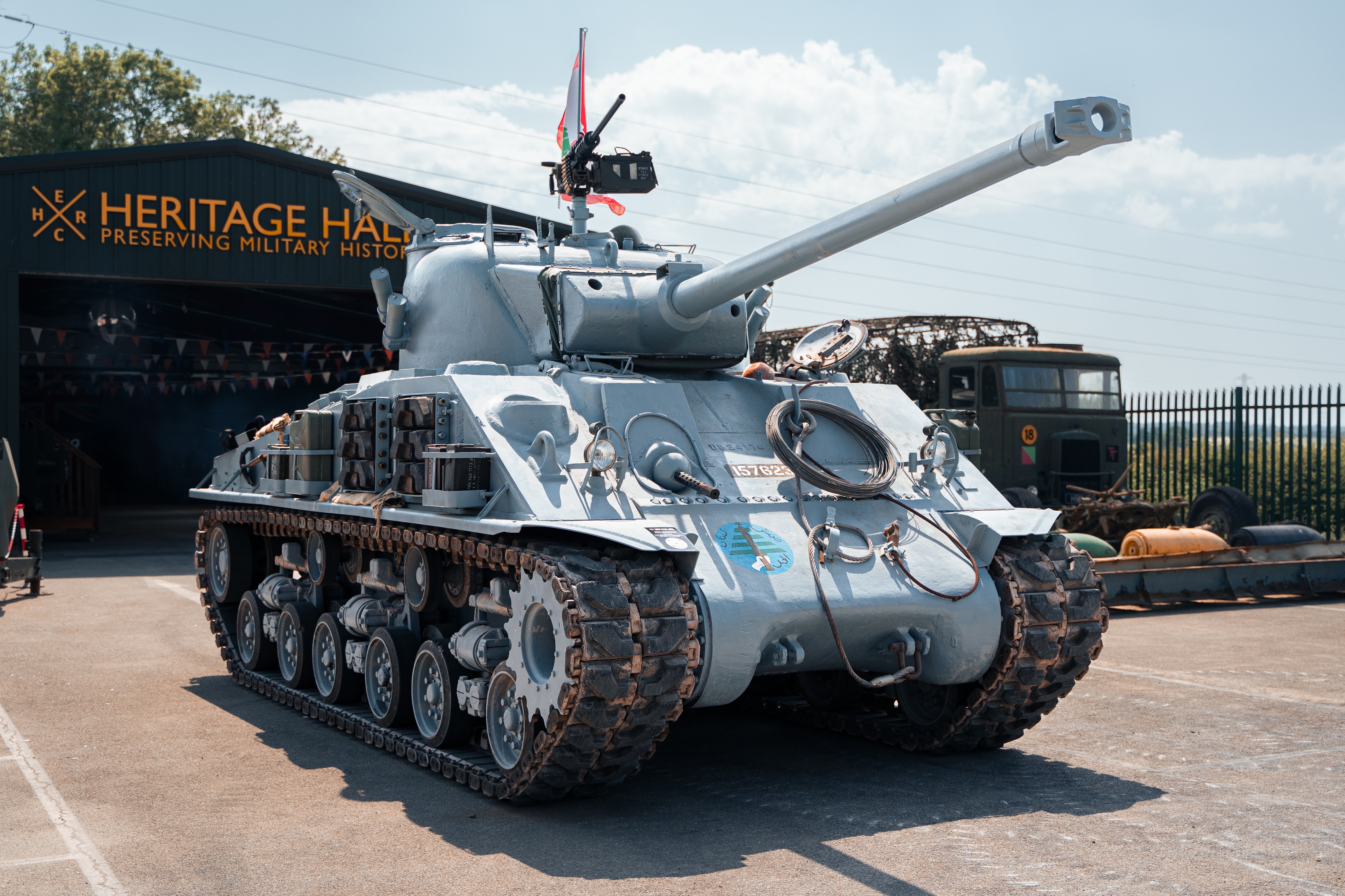 Tank at Eden Camp in Malton