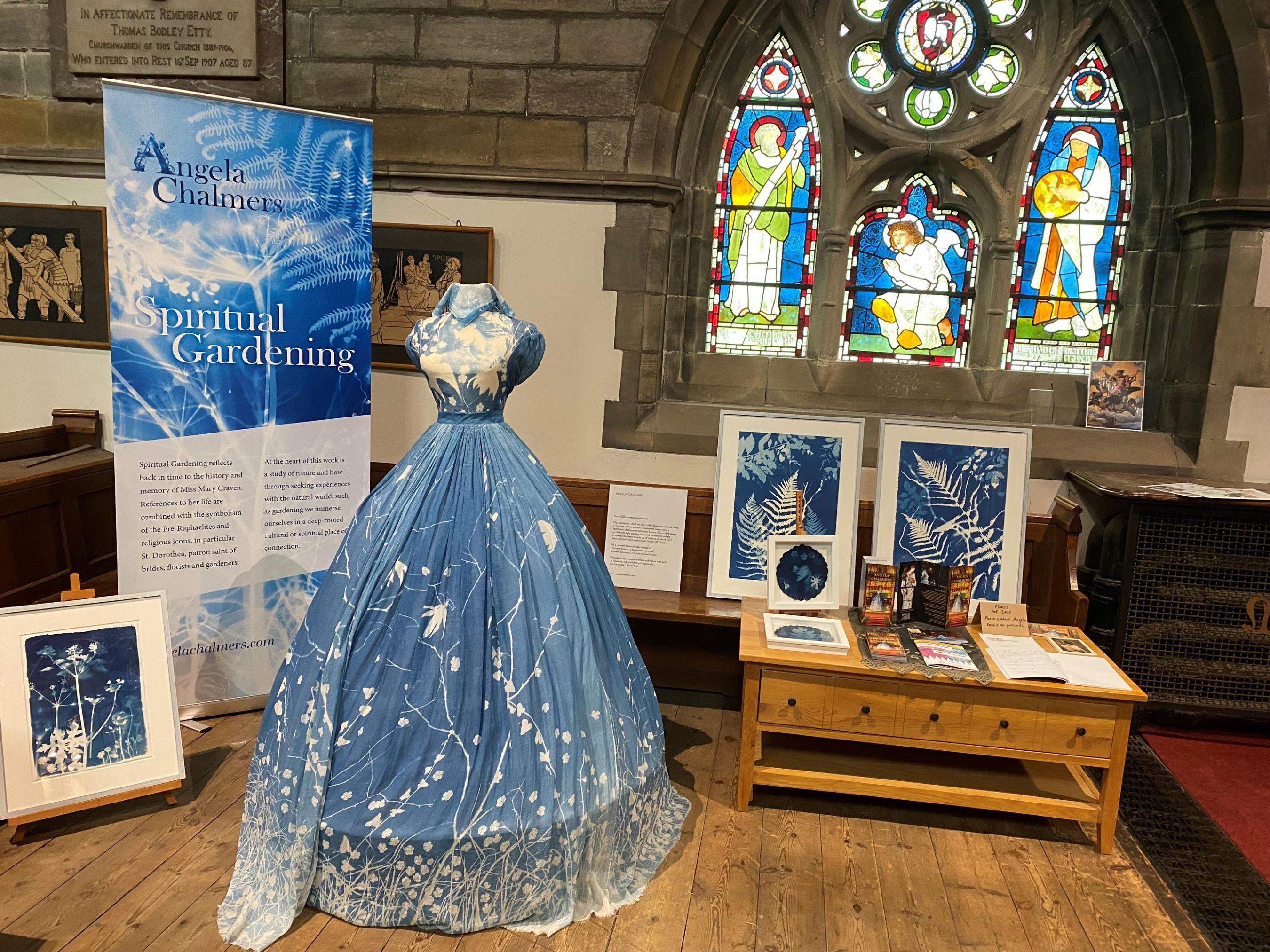 Display from the Scarborough Art and Fringe Festival