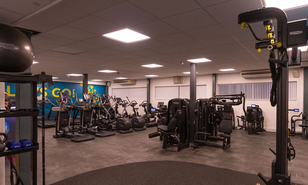 A view of the gym at Stokesley Leisure and Wellbeing Hub