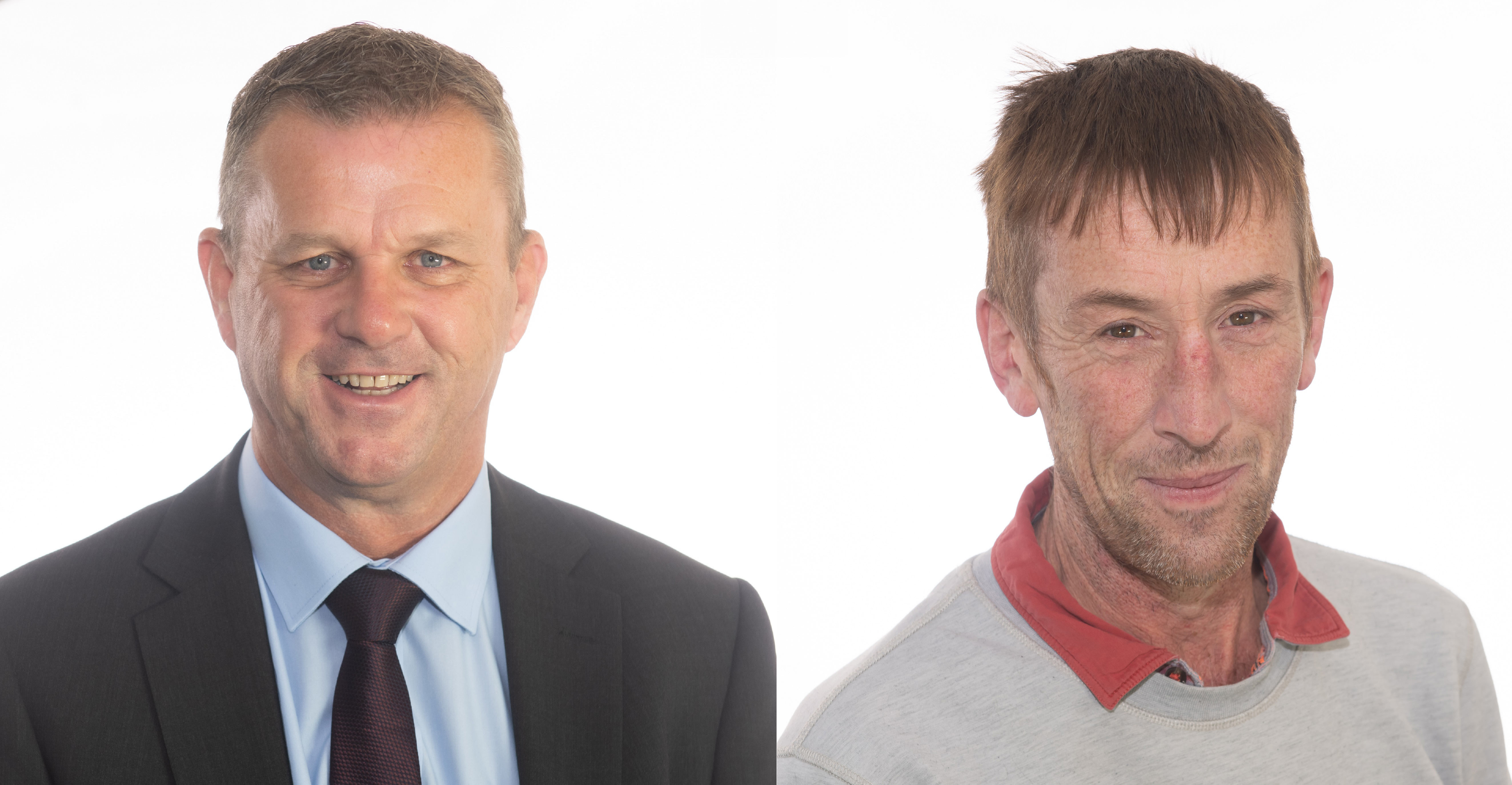 Cllr Malcolm Taylor and Cllr Richard Foster