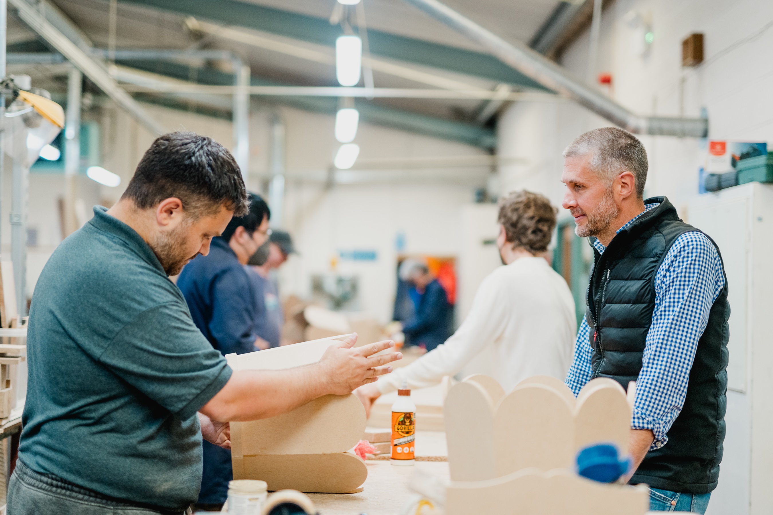Claro Enterprises in Harrogate operates a commercial workshop and supports those with long-term mental health conditions to function in a voluntary real work environment.