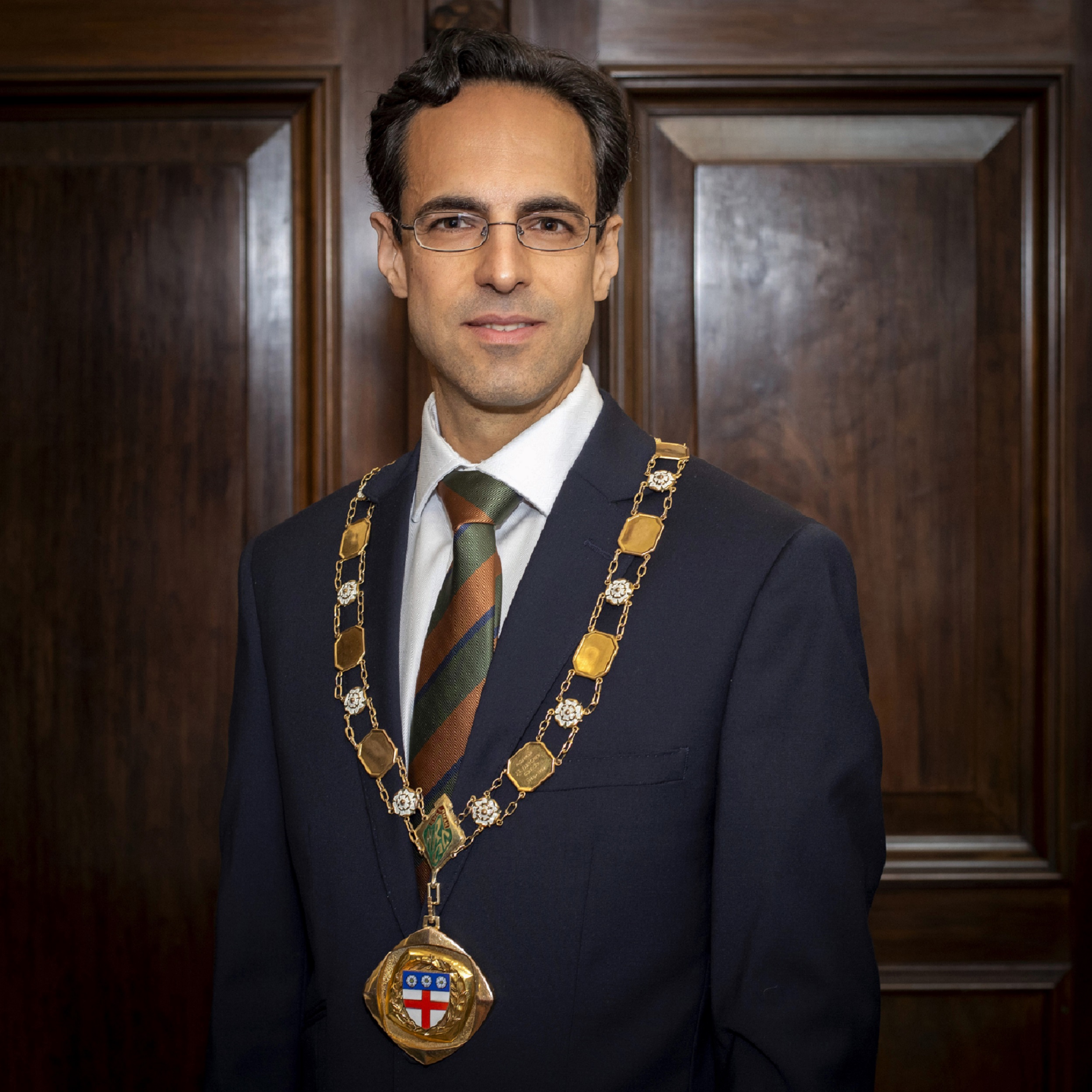 An image of North Yorkshire Council's chair Councillor George Jabbour.
