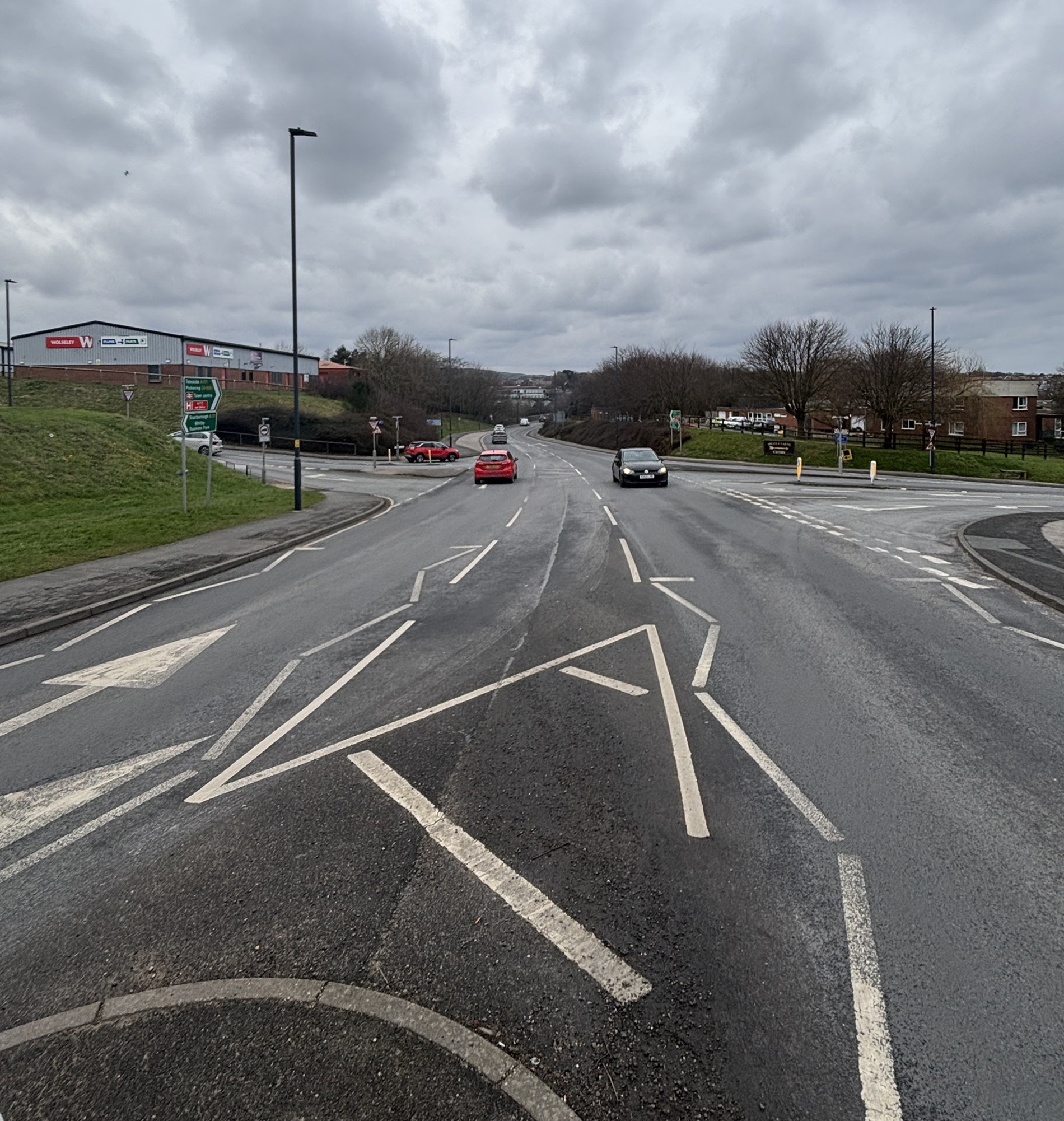 Spital junction in Whitby
