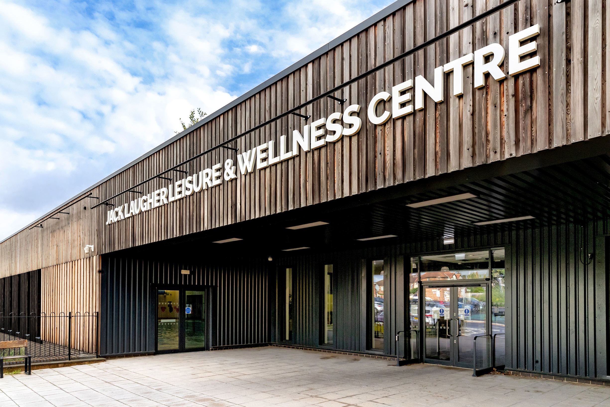 The entrance to Active North Yorkshire Ripon – The Jack Laugher Centre.