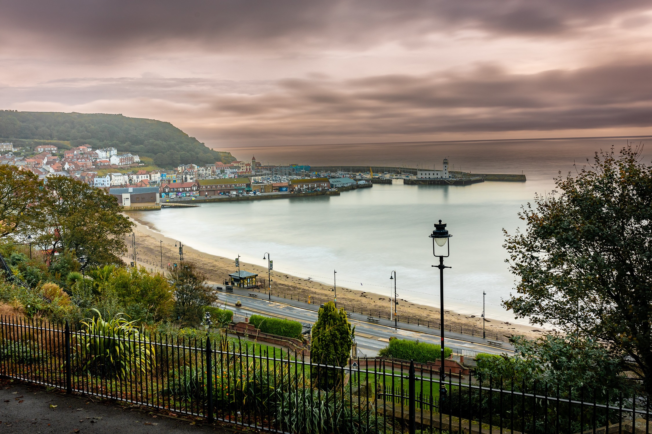 A general view of Scarborough.