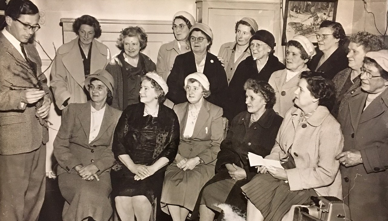 Members of Appleton Roebuck Women’s Institute enjoy a talk in 1963.