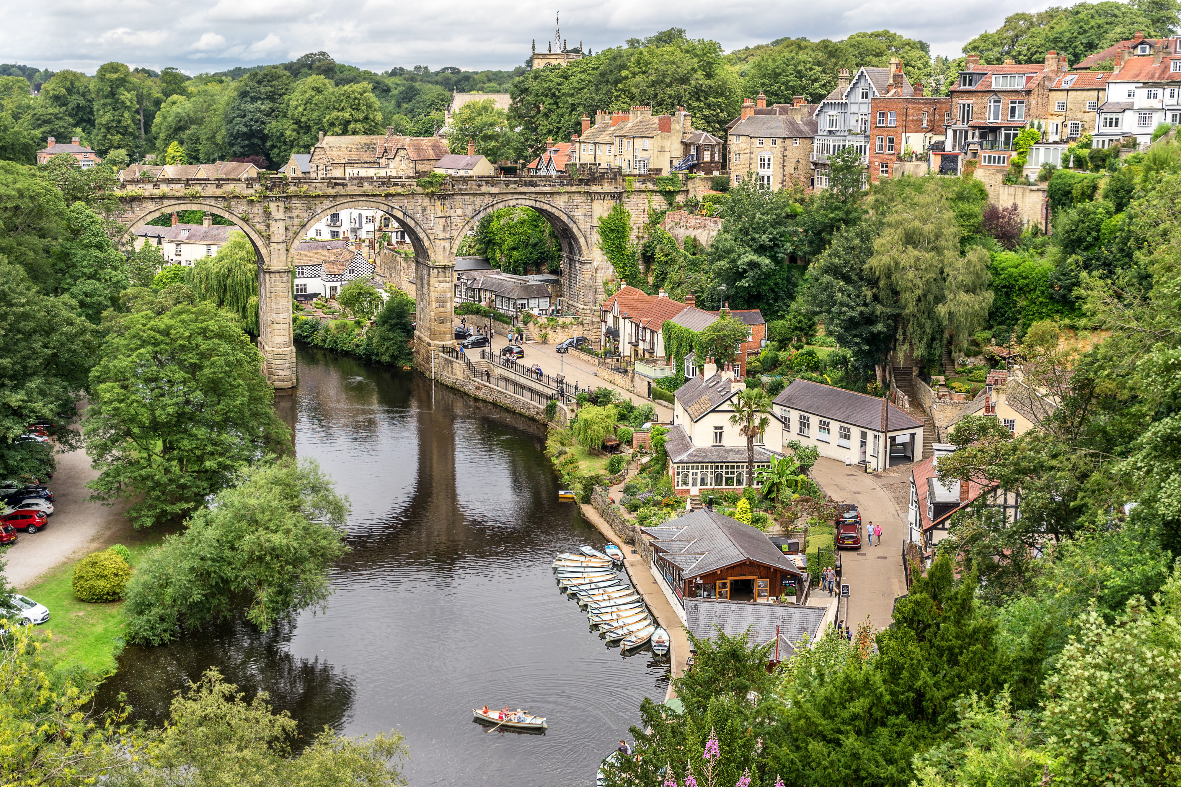 A view of Knaresborough