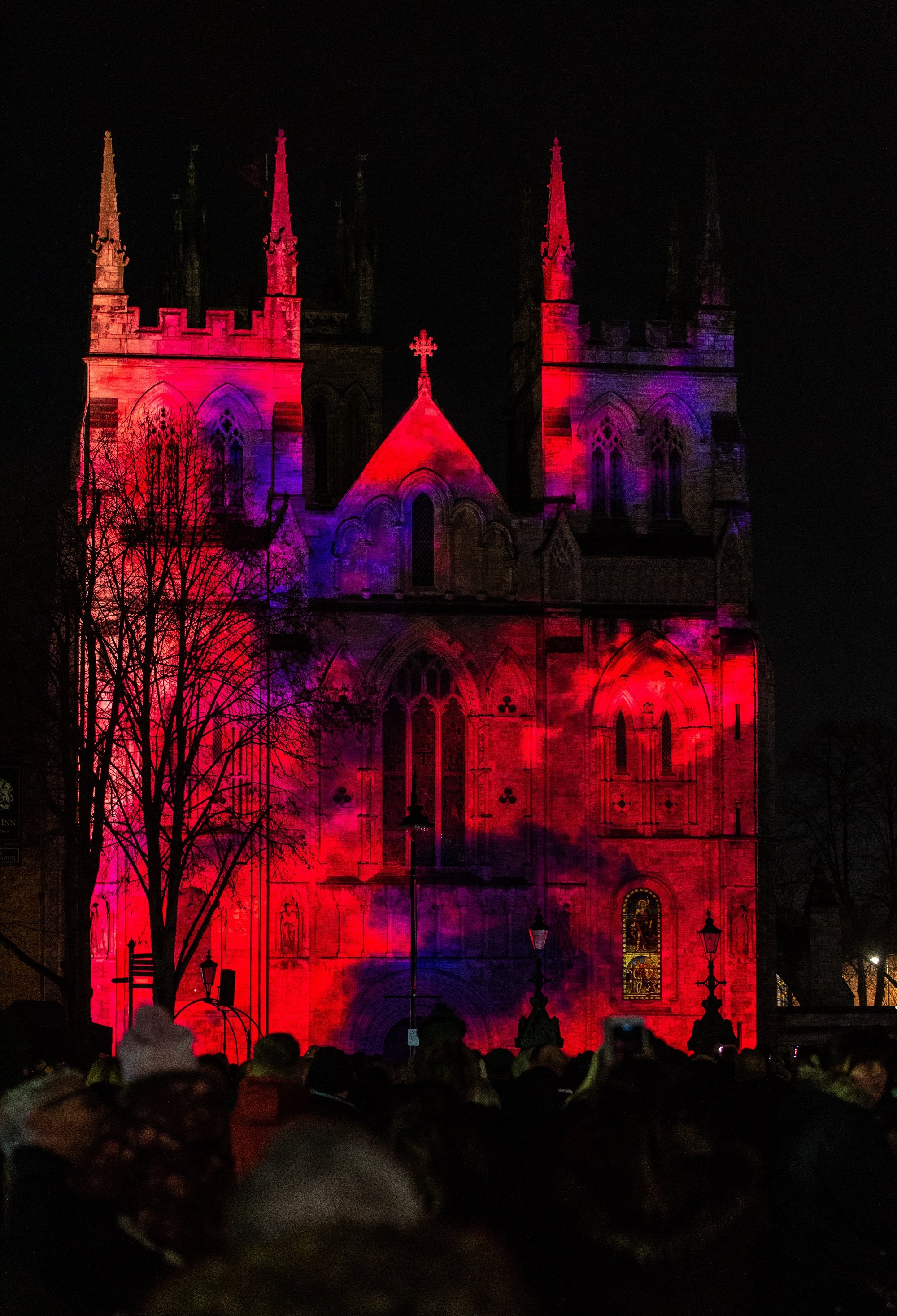 Selby Abbey illuminations