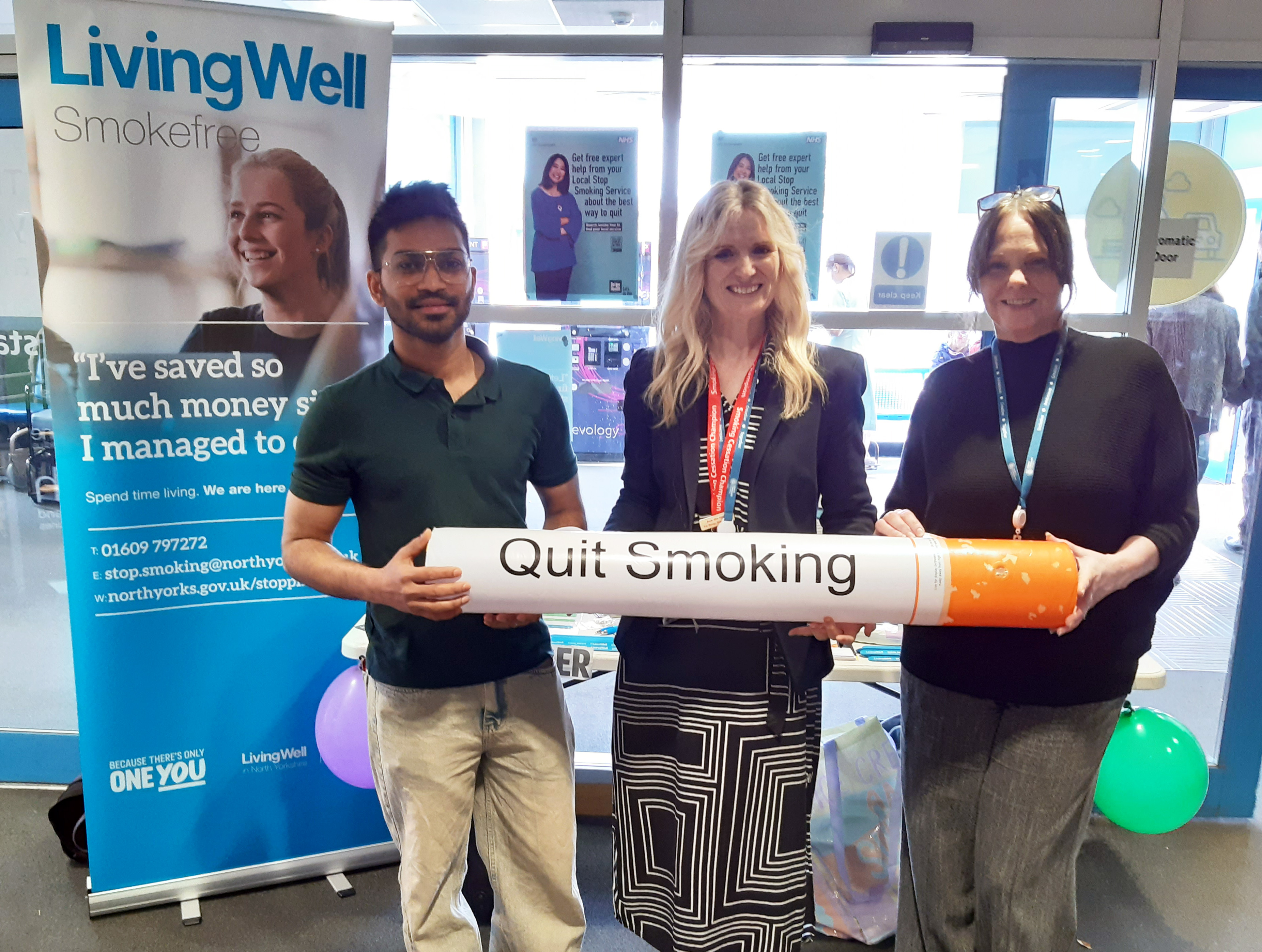 Living well smoke free volunteers