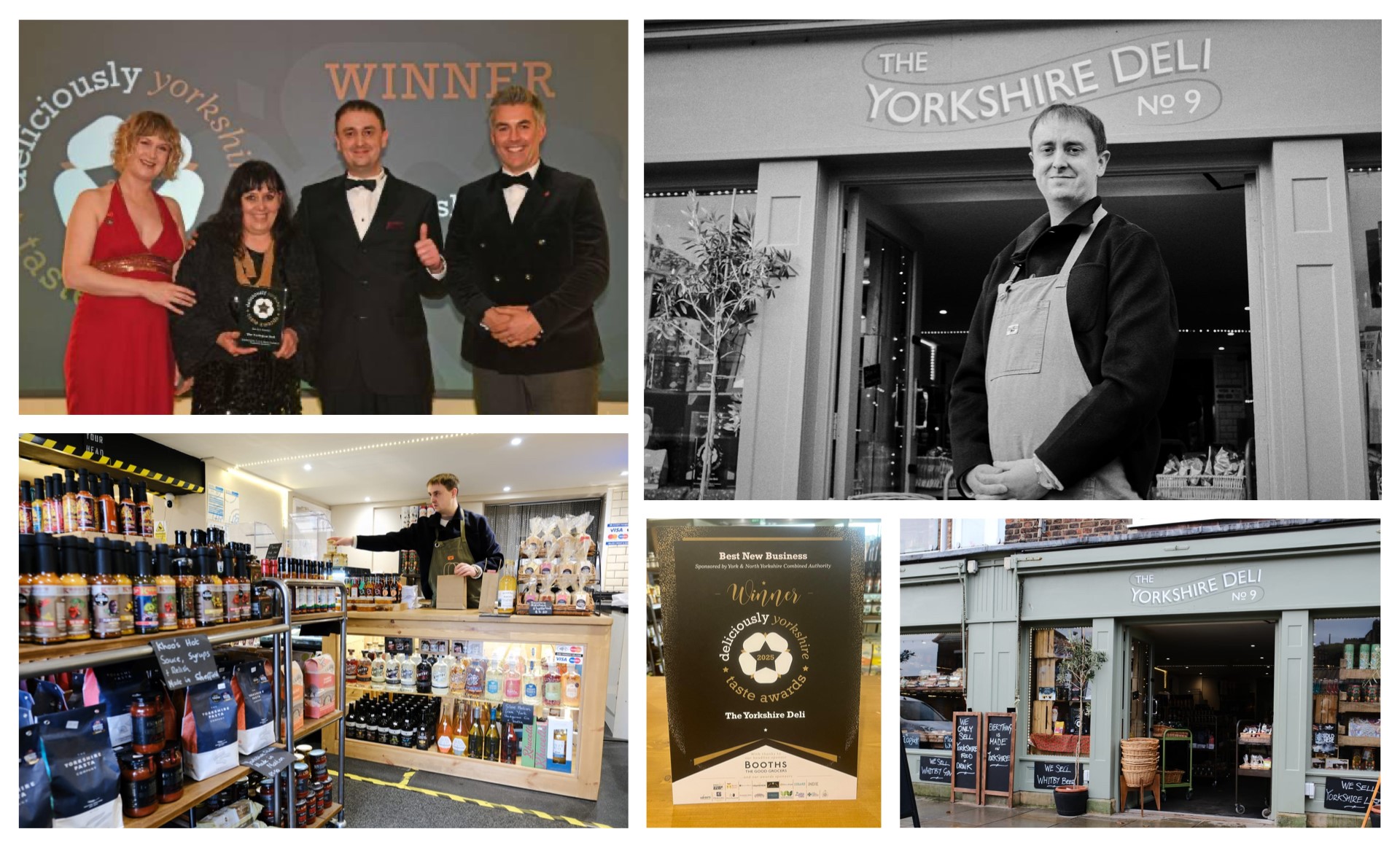 Dec BNY Newsletter - Scarb constituency - Yorkshire Deli collage