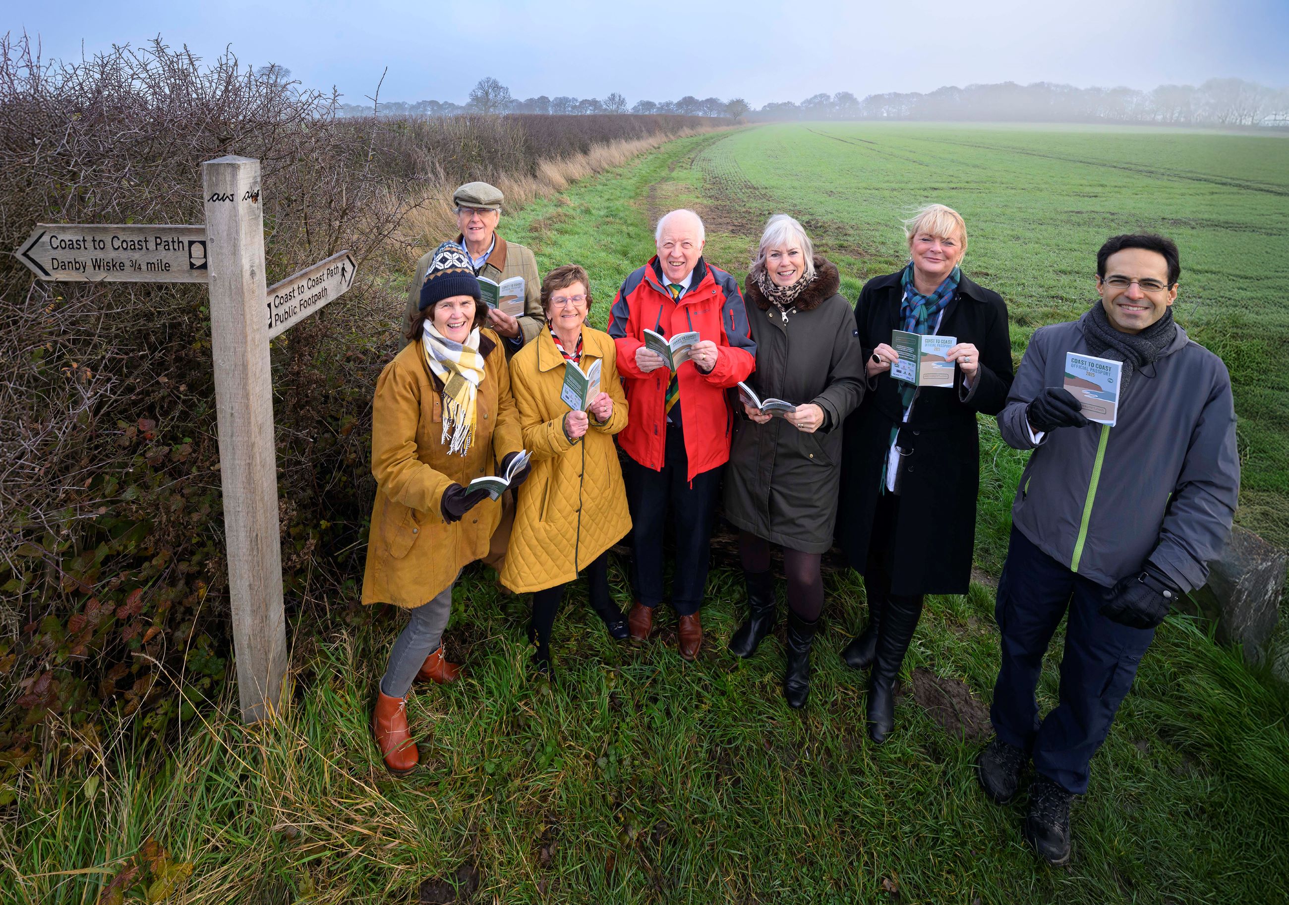 Councillors with coast to coast passports
