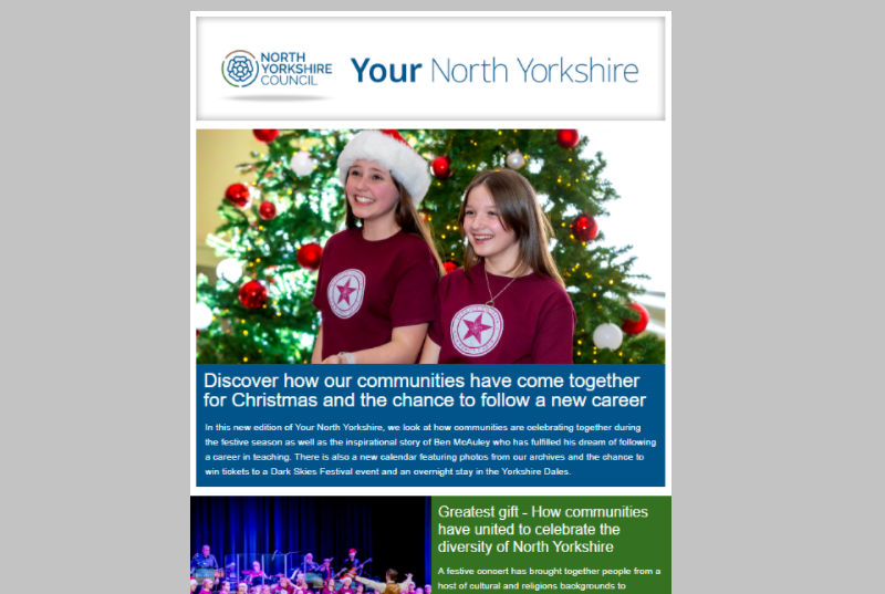 Read and subscribe to Your North Yorkshire