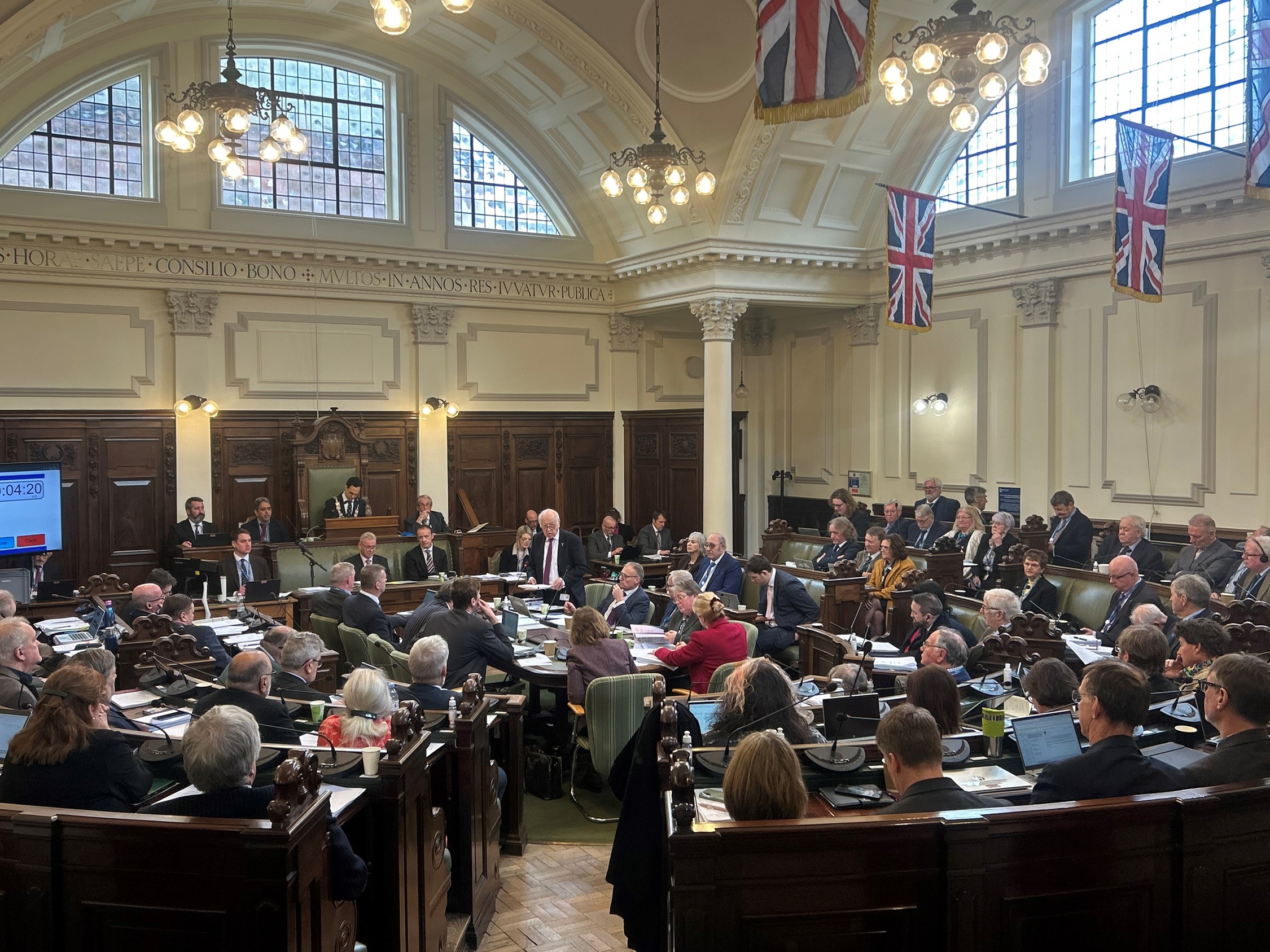 Full council meeting