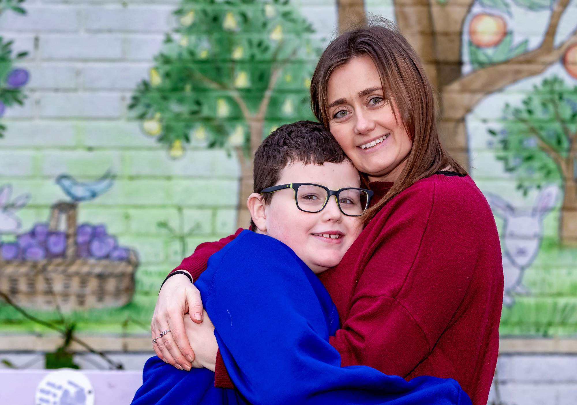 Jessica and her son Keenan.