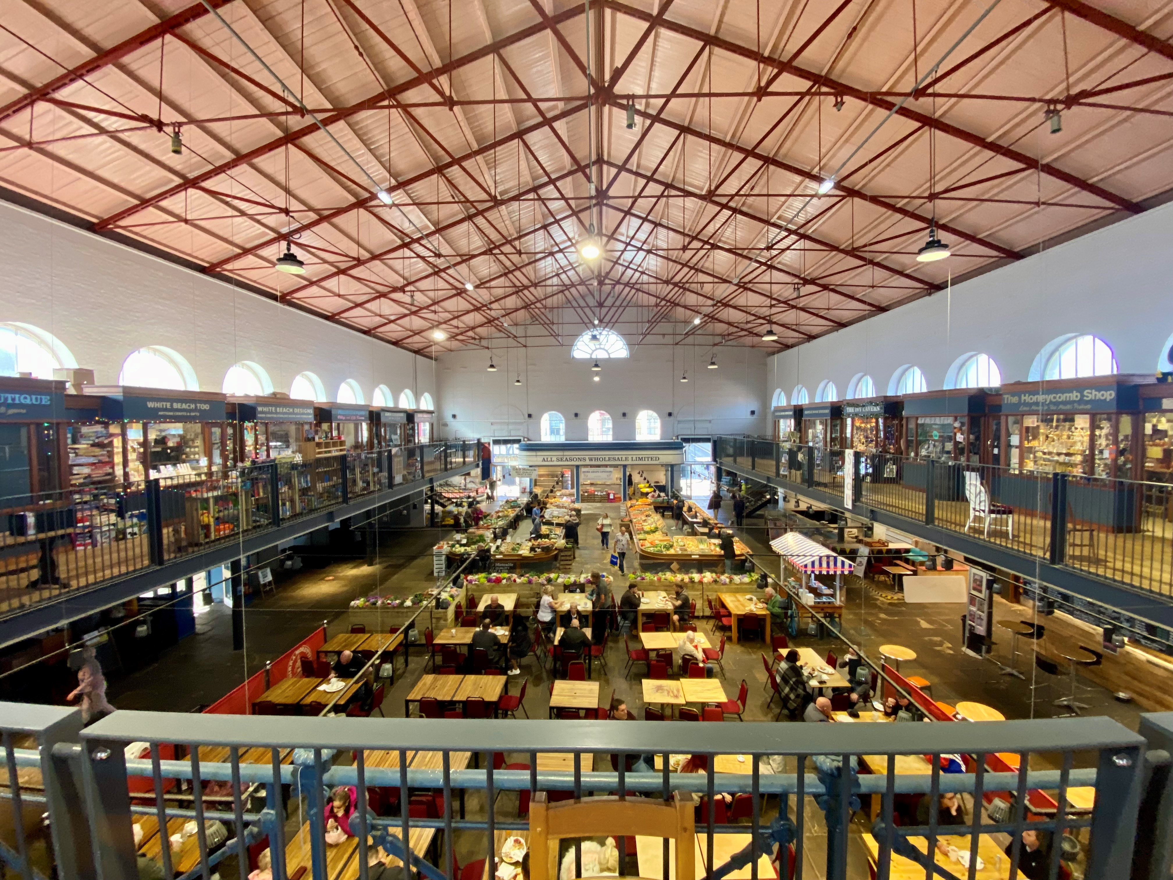 Scarborough Market in progress