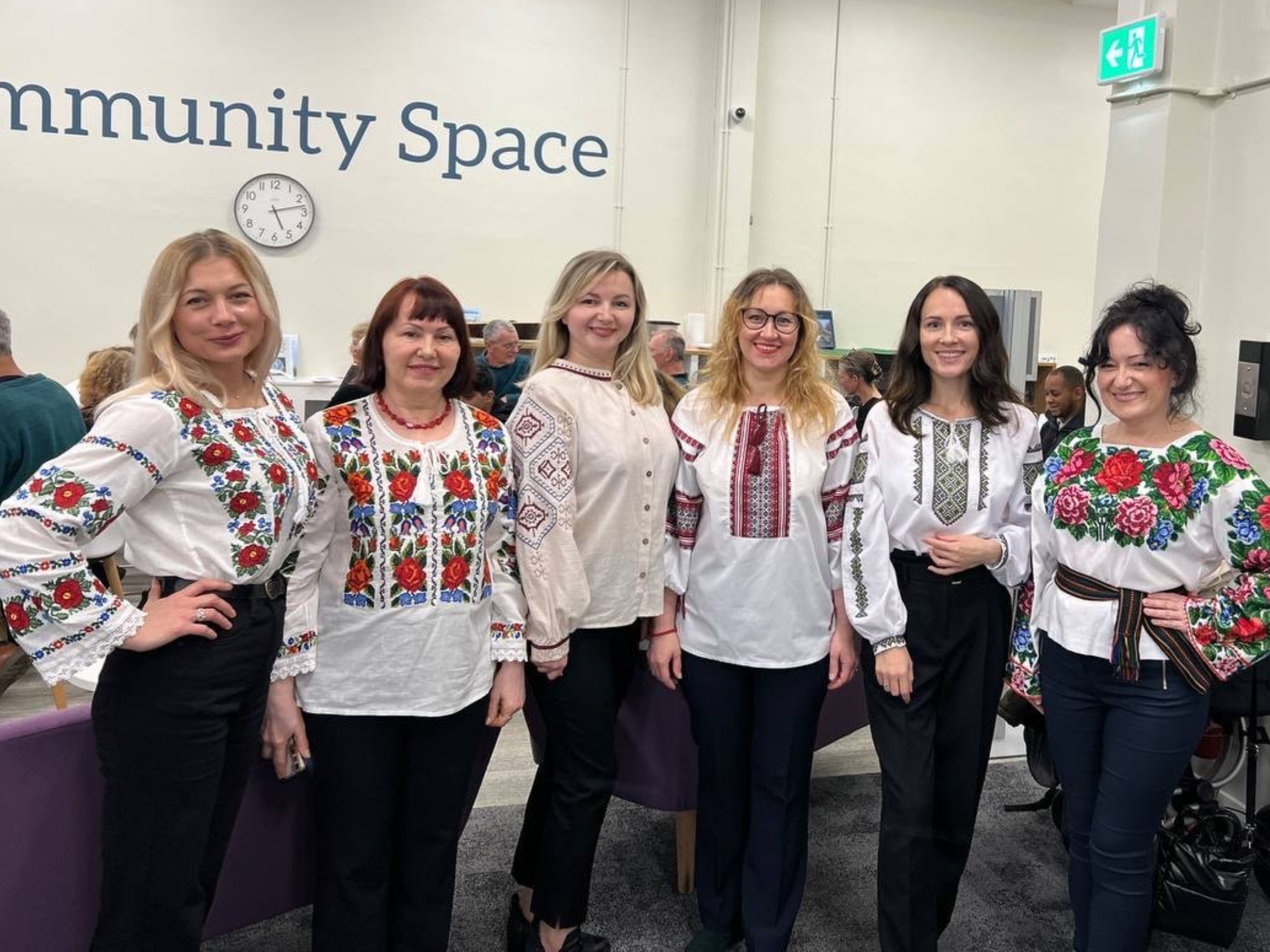 Members of the Ukrainian Choir who will perform at Scarborough Library