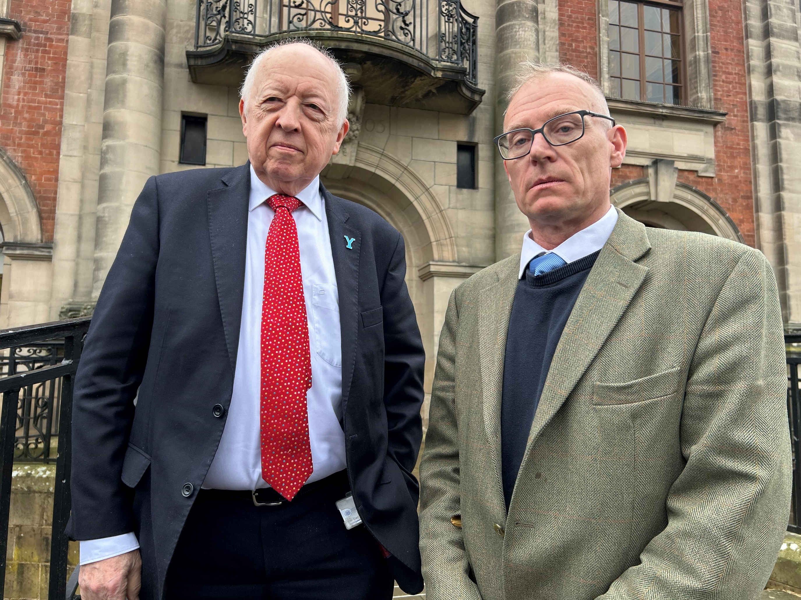 Cllrs Carl Les and Gareth Dadd