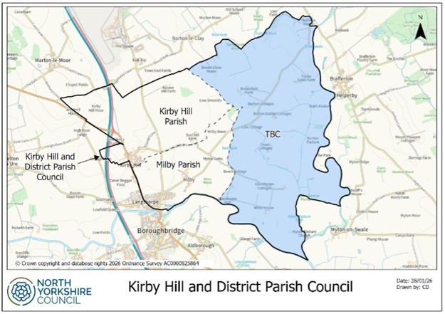 Proposed map of Kirby Hill and District stage 2