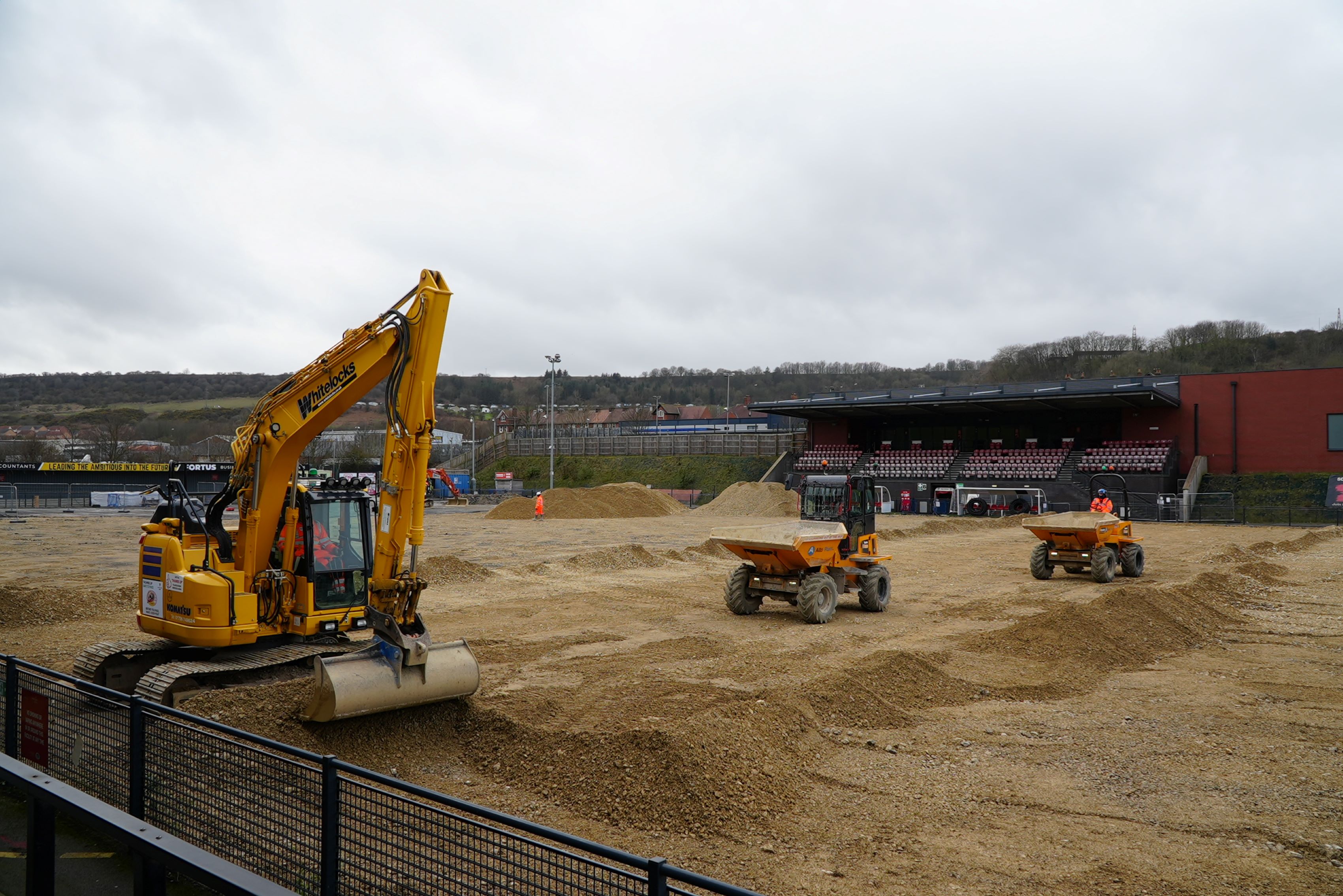 Work taking place at Scarborough Sports village