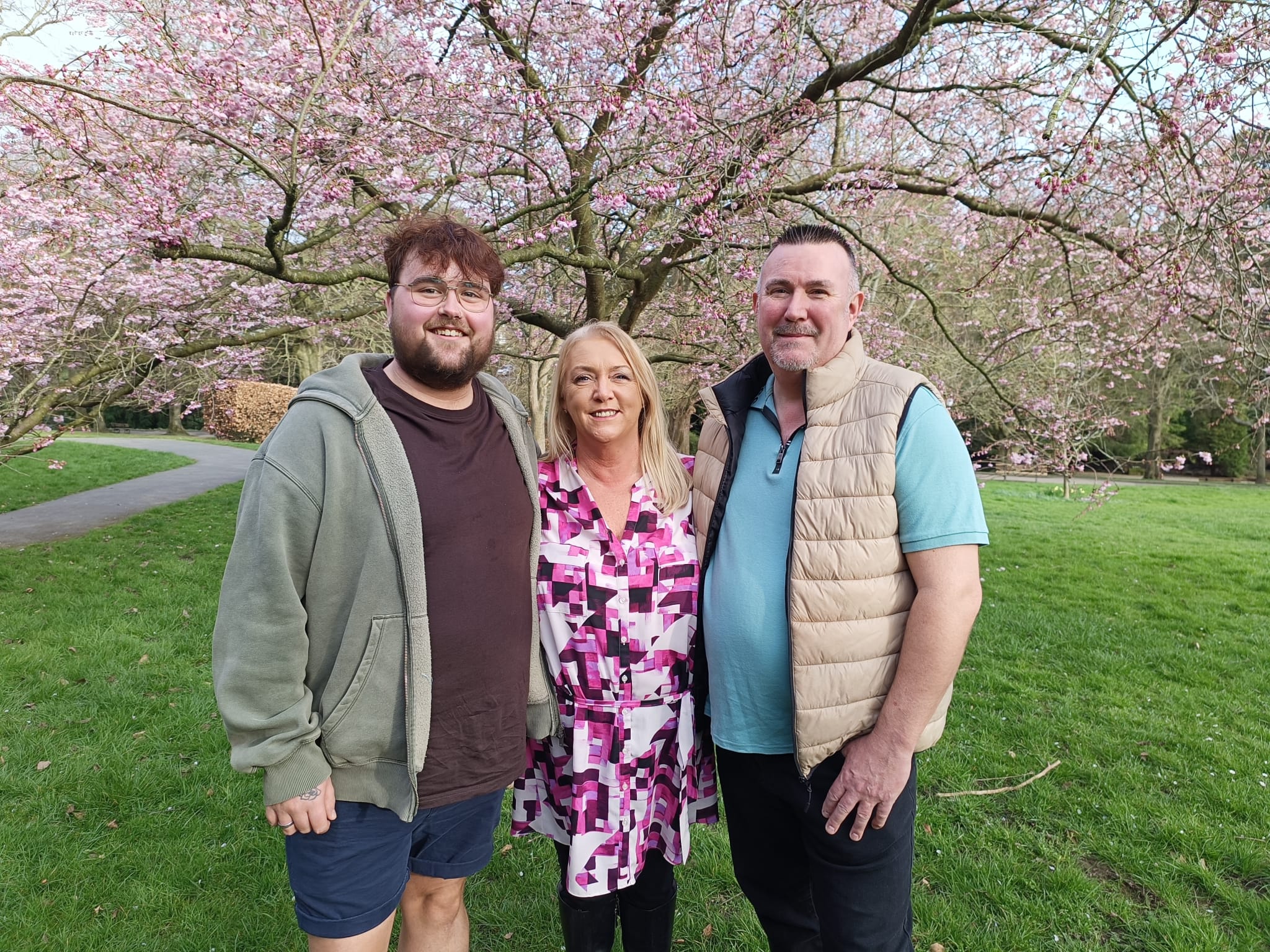 Ashley, Diane and Stuart