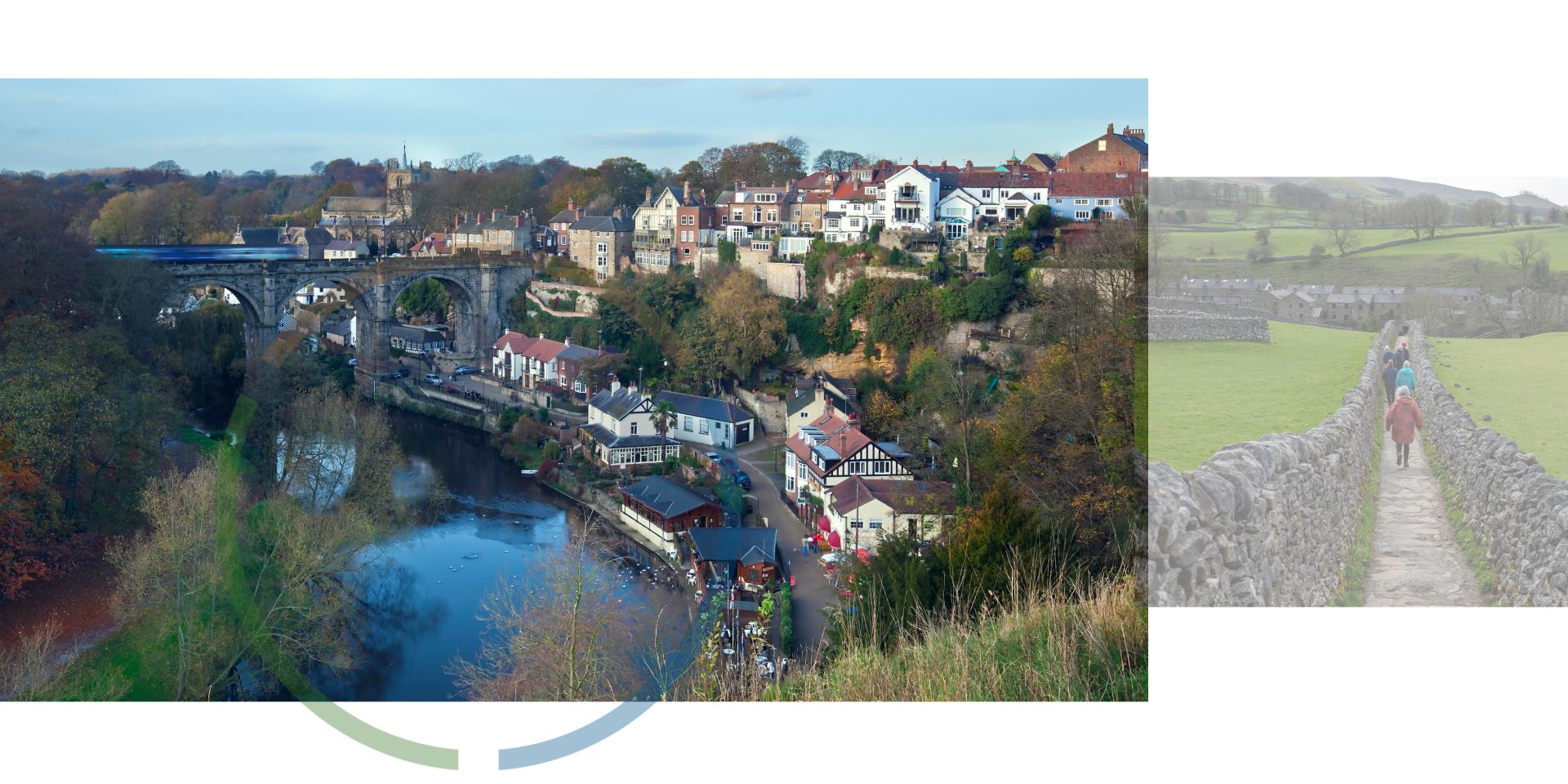Decorative image only: an aerial view of the Yorkshire Dales