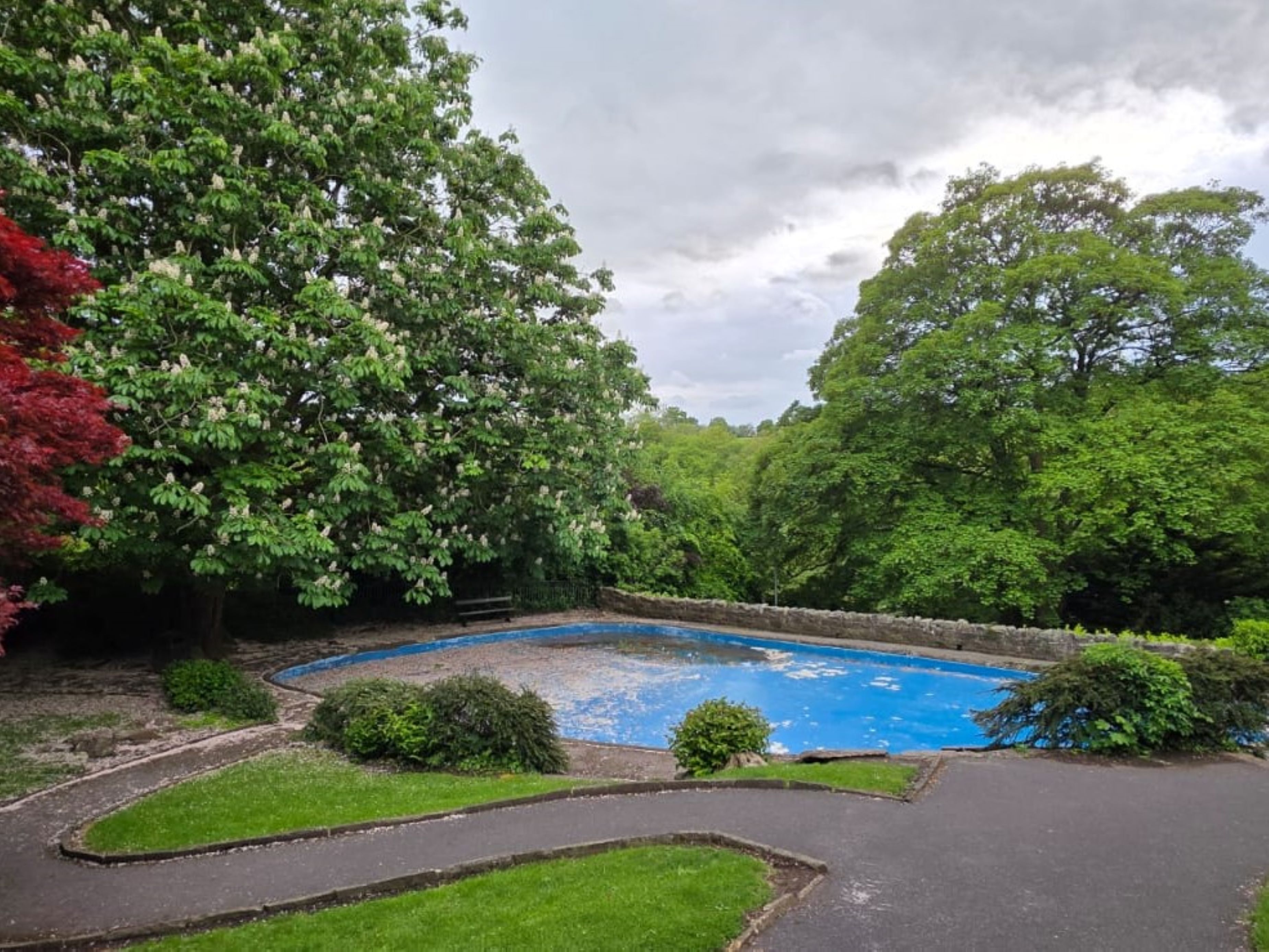 Bebra Gardens paddling pool in Knaresborough pictured recently. Three paddling pools in Harrogate, Knaresborough and Ripon have been temporarily closed to allow checks to be carried out after issues were identified during maintenance.