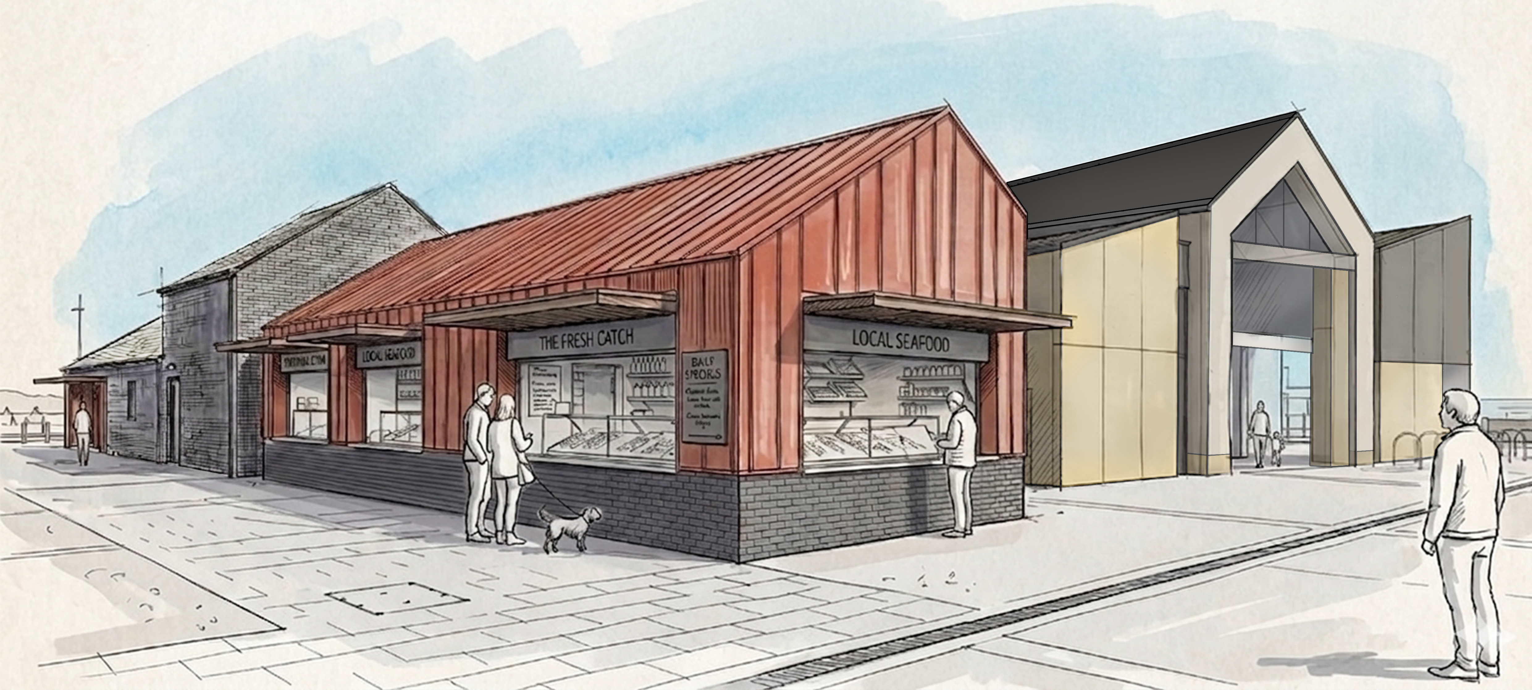 An artists impression of what Building 7 could look like.