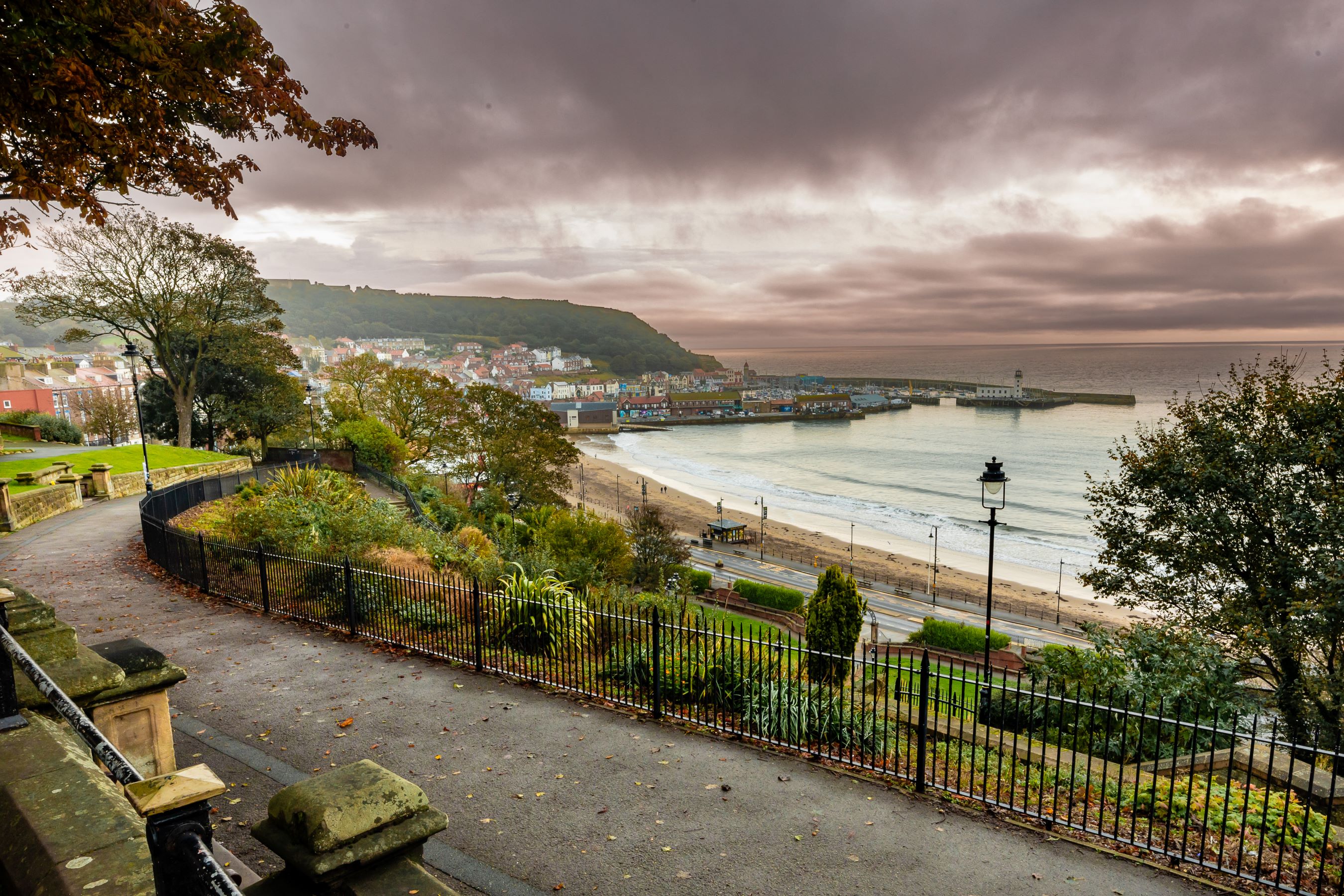 A scenic shot of Scarborough