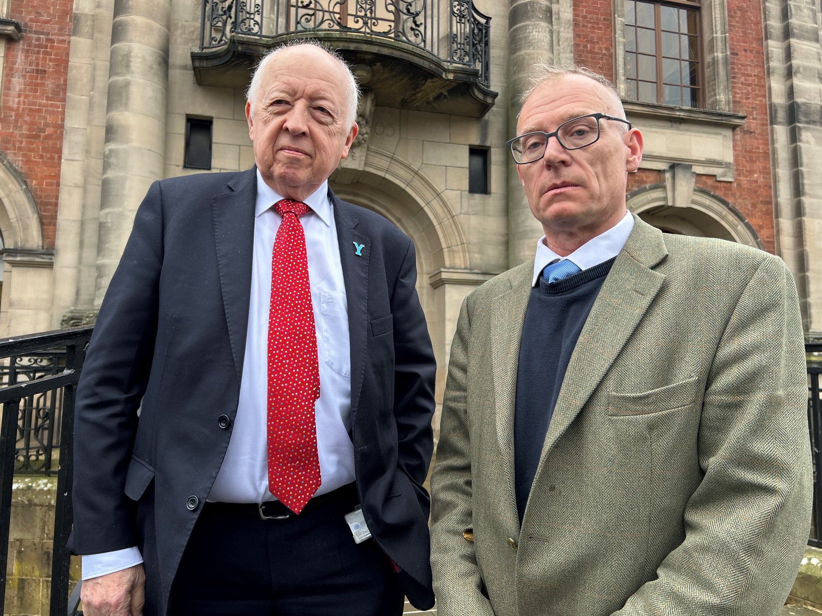 Cllrs Carl Les and Gareth Dadd