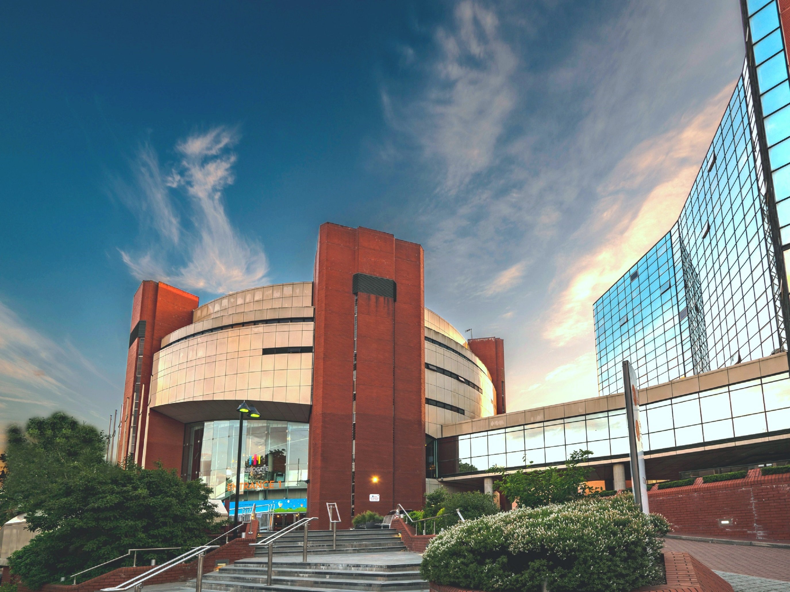 External photo of the Harrogate Convention Centre