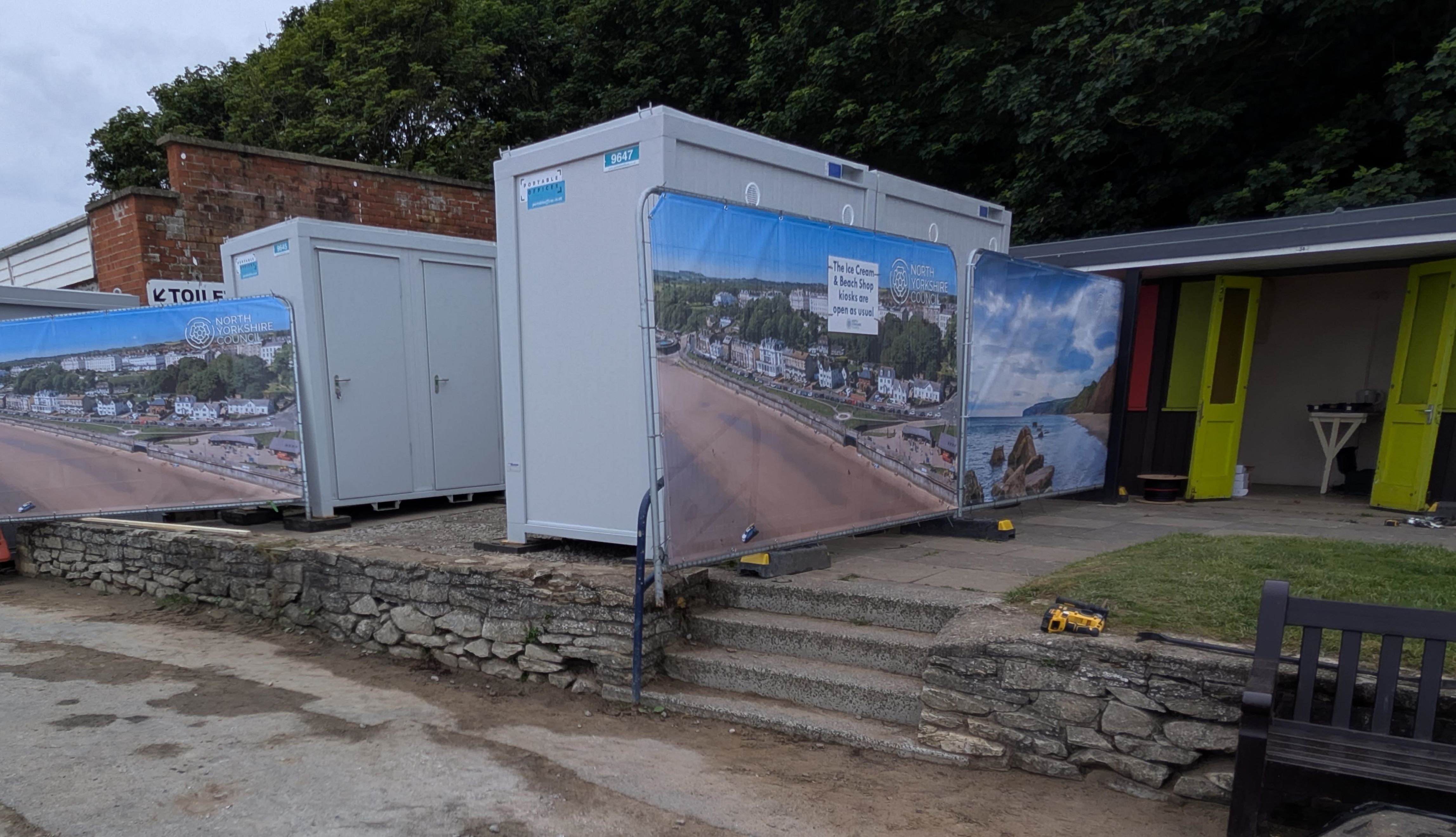 New toilets in Filey