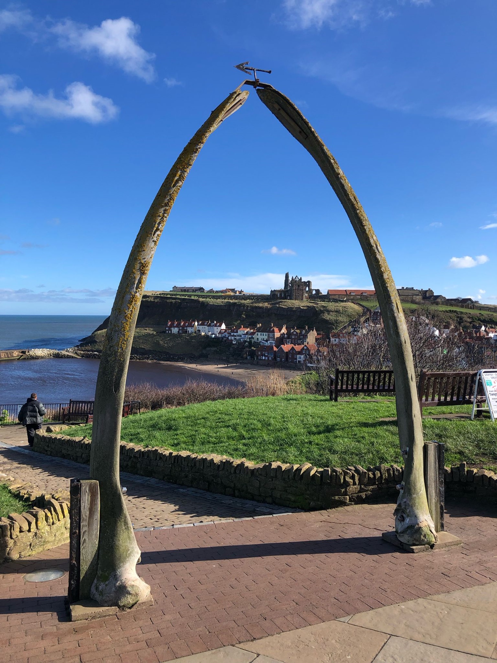 Whitby whalebone arch