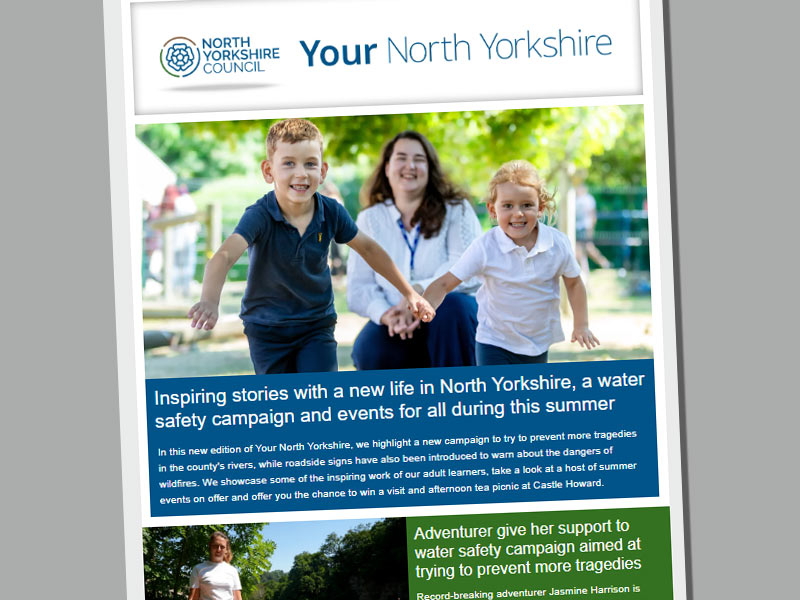 Front cover of the Your North Yorkshire August 2026 edition