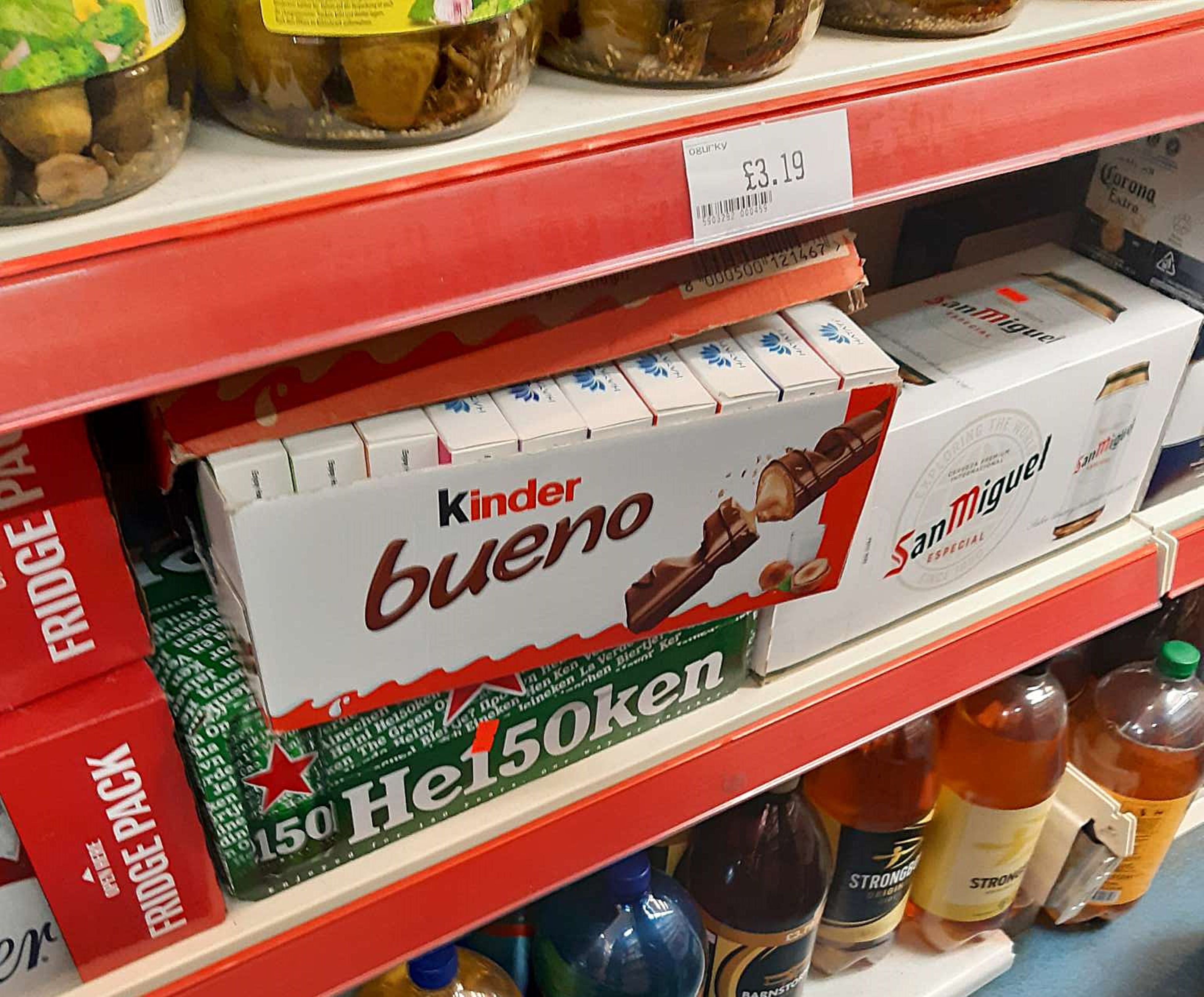Illegal vapes concealed in confectionary boxes.