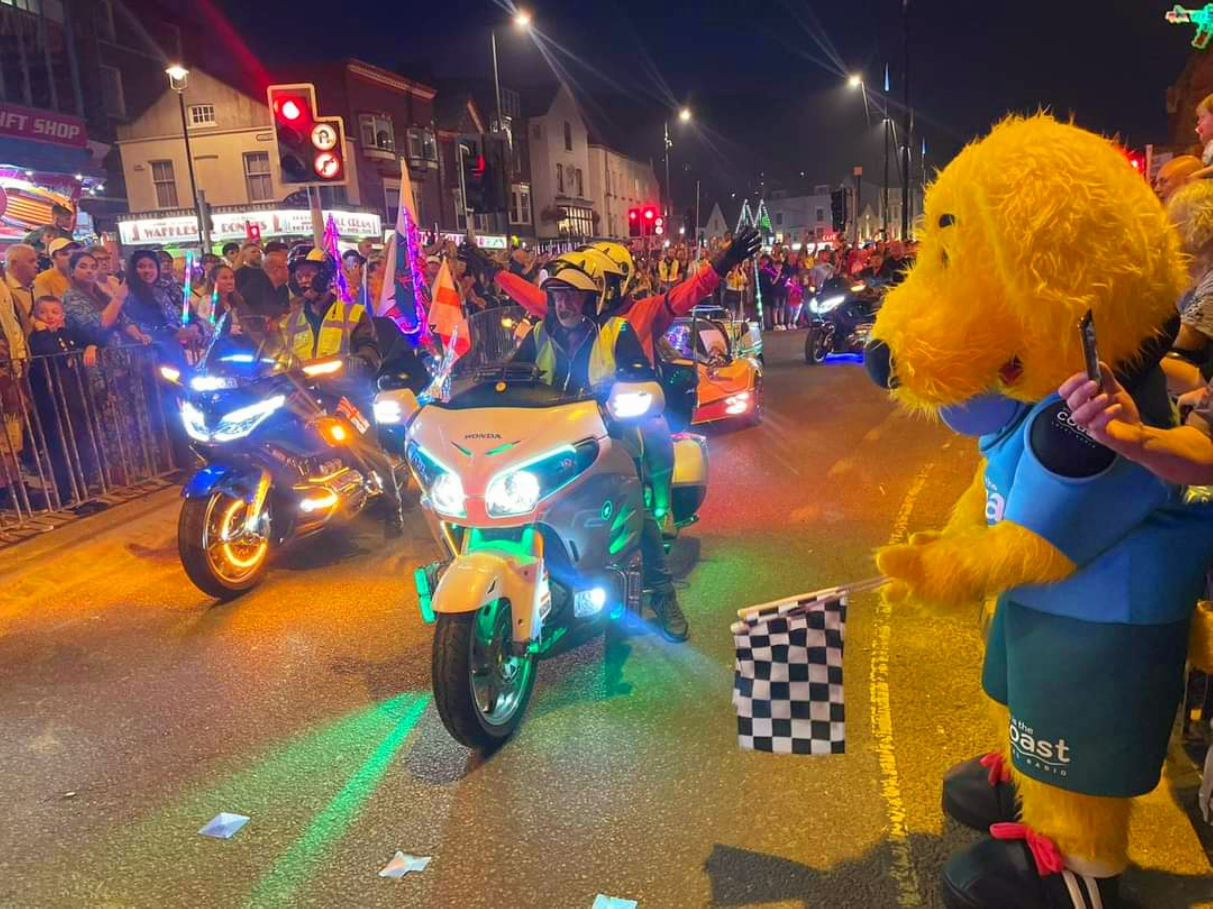 Goldwing motorcycles will be on display on Scarborough Pier on September 12 prior to the annual parade of machines in the resort which raises money for the Yorkshire Air Ambulance.
