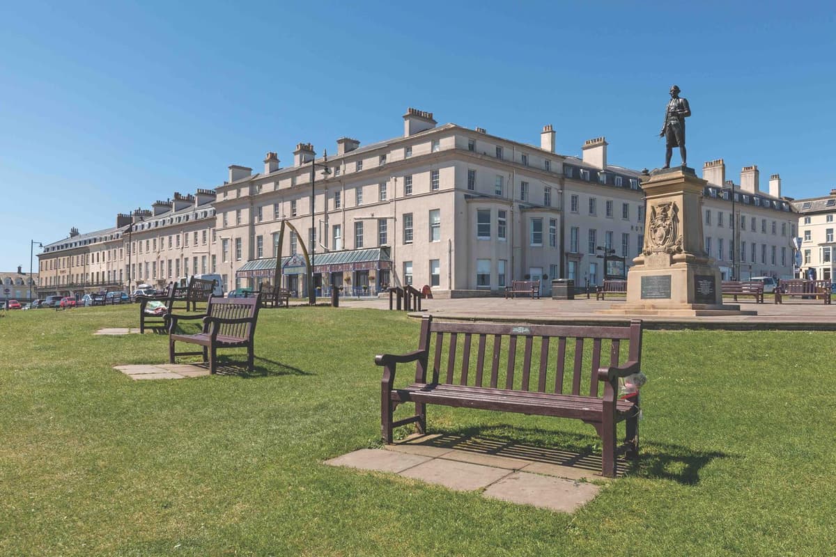 Exterior of the Royal Whitby on a sunny day