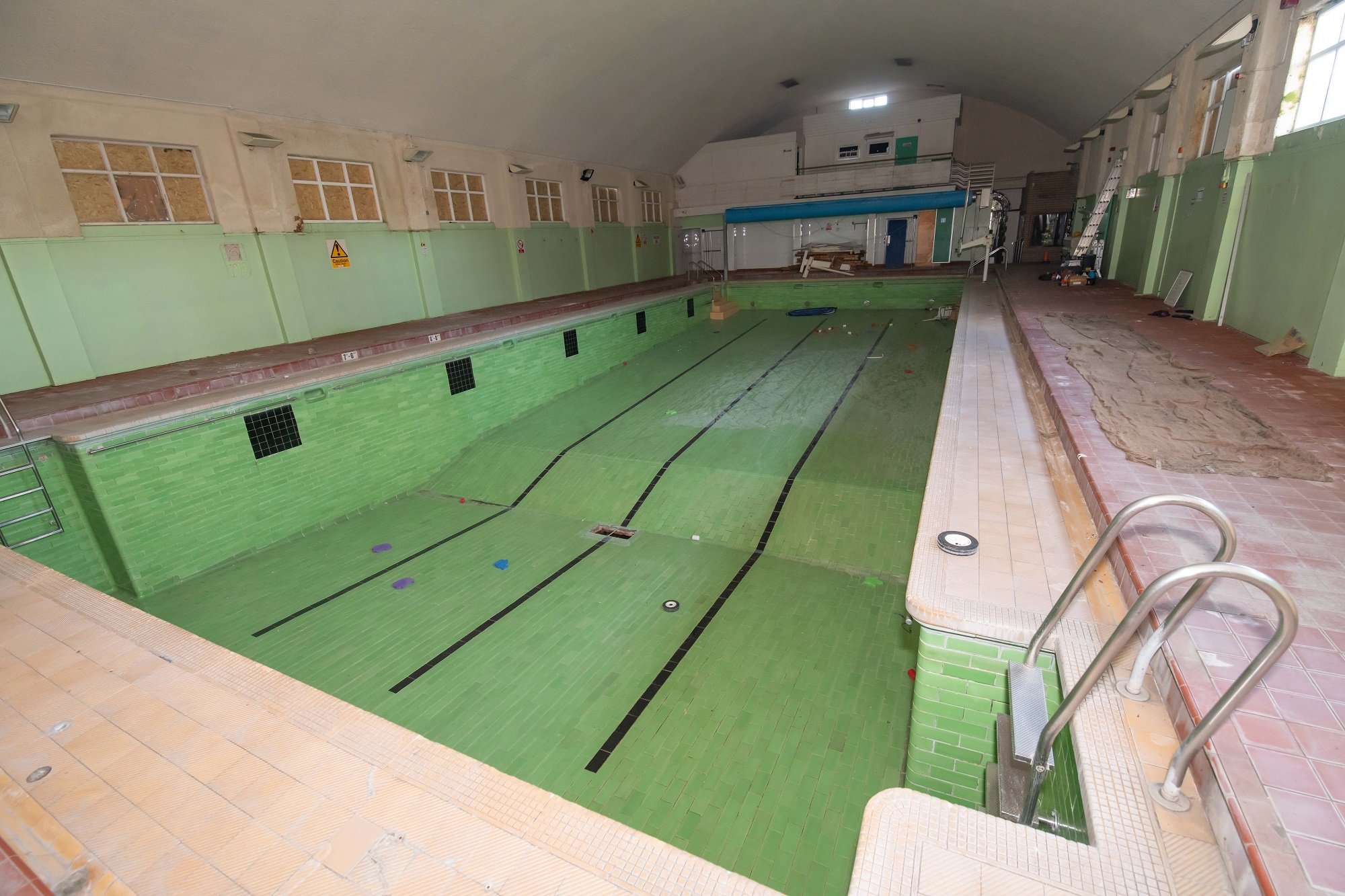 Swimming pool at Ripon Spa baths