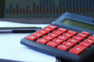 Finance - calculator and graph