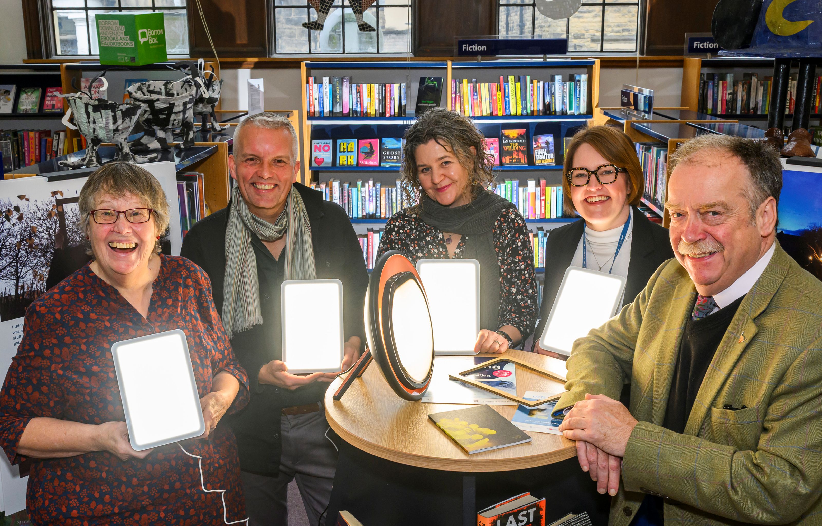 Libraries offer light therapy kits to boost mood this winter