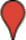 Red pin marker on map
