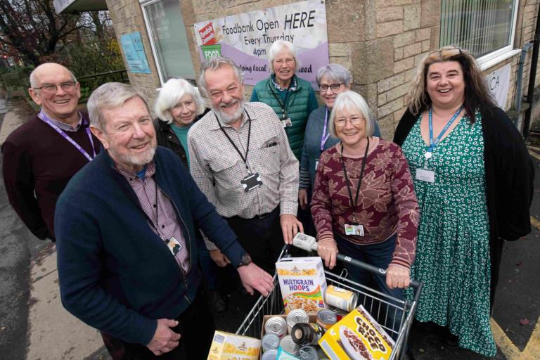 Ryedale Community Foodbank’s volunteers 