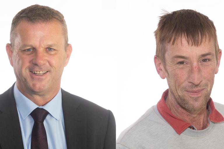 Cllr Malcolm Taylor and Cllr Richard Foster 