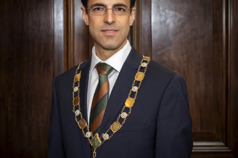 An image of North Yorkshire Council's chair Councillor George Jabbour.