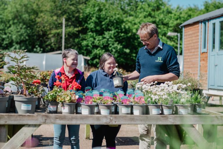 Northdale Horticulture in Northallerton provides training, work-based activities and social and leisure opportunities for adults with learning disabilities.