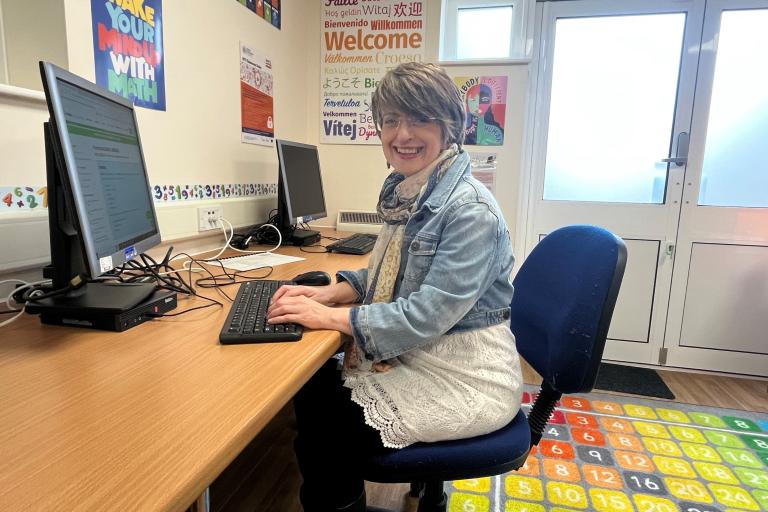 Sarah Knowles, one of the 11 learners recognised at our annual Adult Learning Awards ceremony.