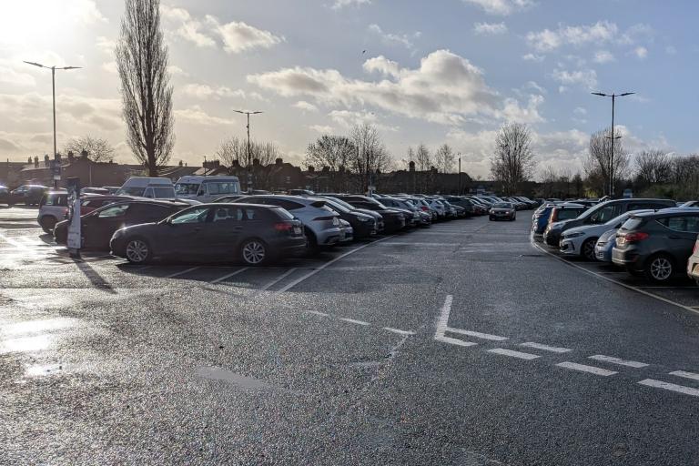 A car park
