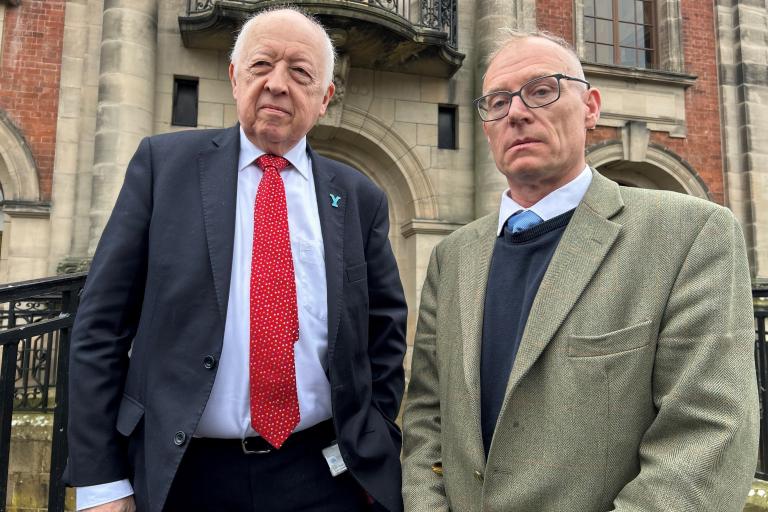 Cllrs Carl Les and Gareth Dadd