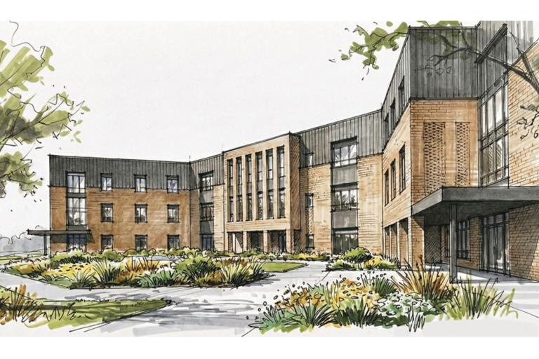 An artist’s impression of the proposed care and support hub to be developed in Scarborough.
