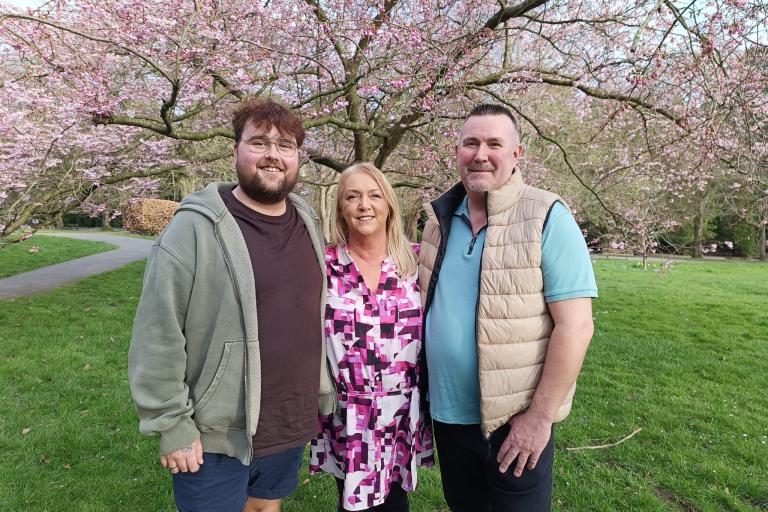 Ashley, Diane and Stuart